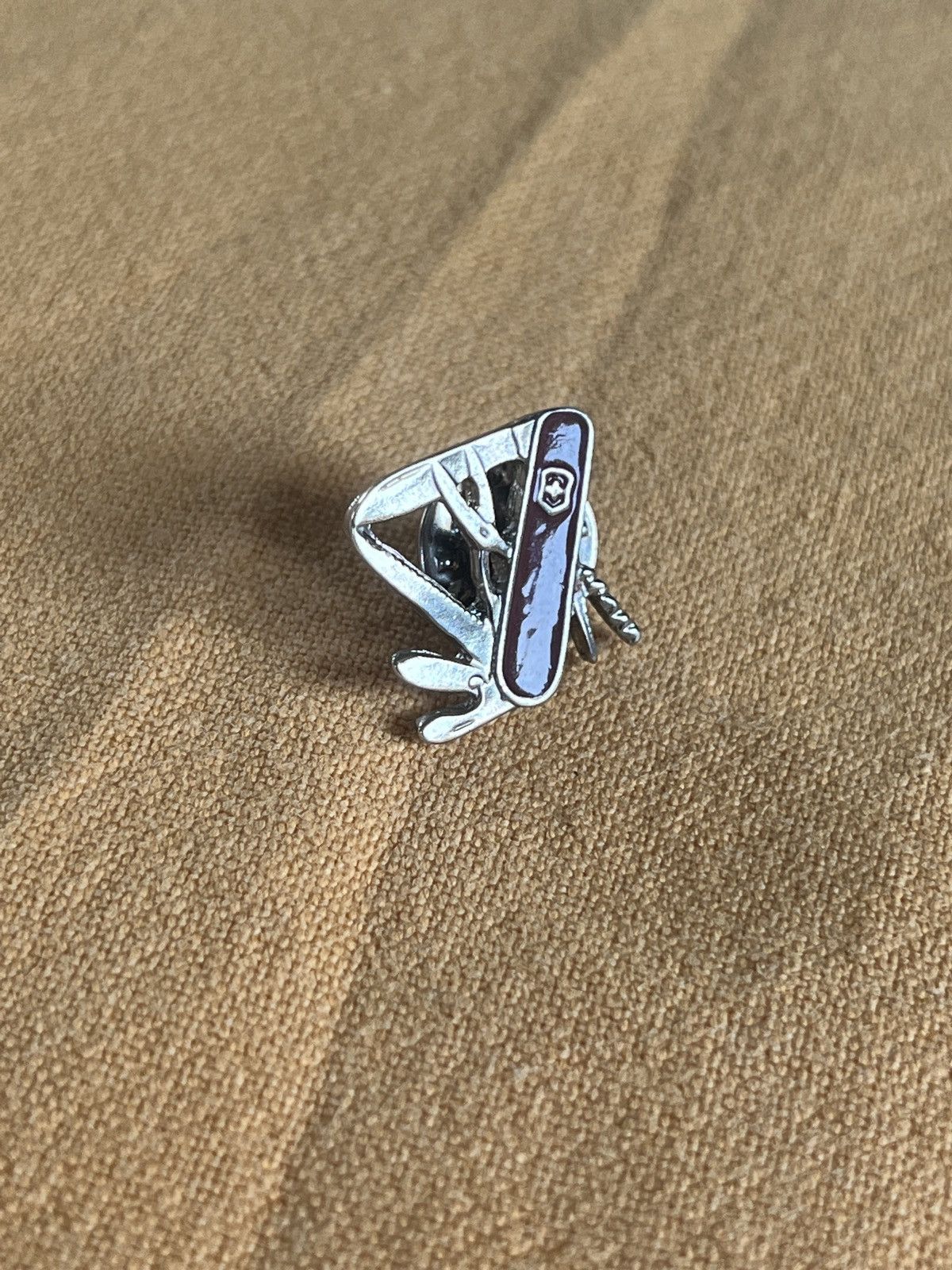 Vintage Swiss knife vintage pin (rare) Size ONE SIZE - 2 Thumbnail