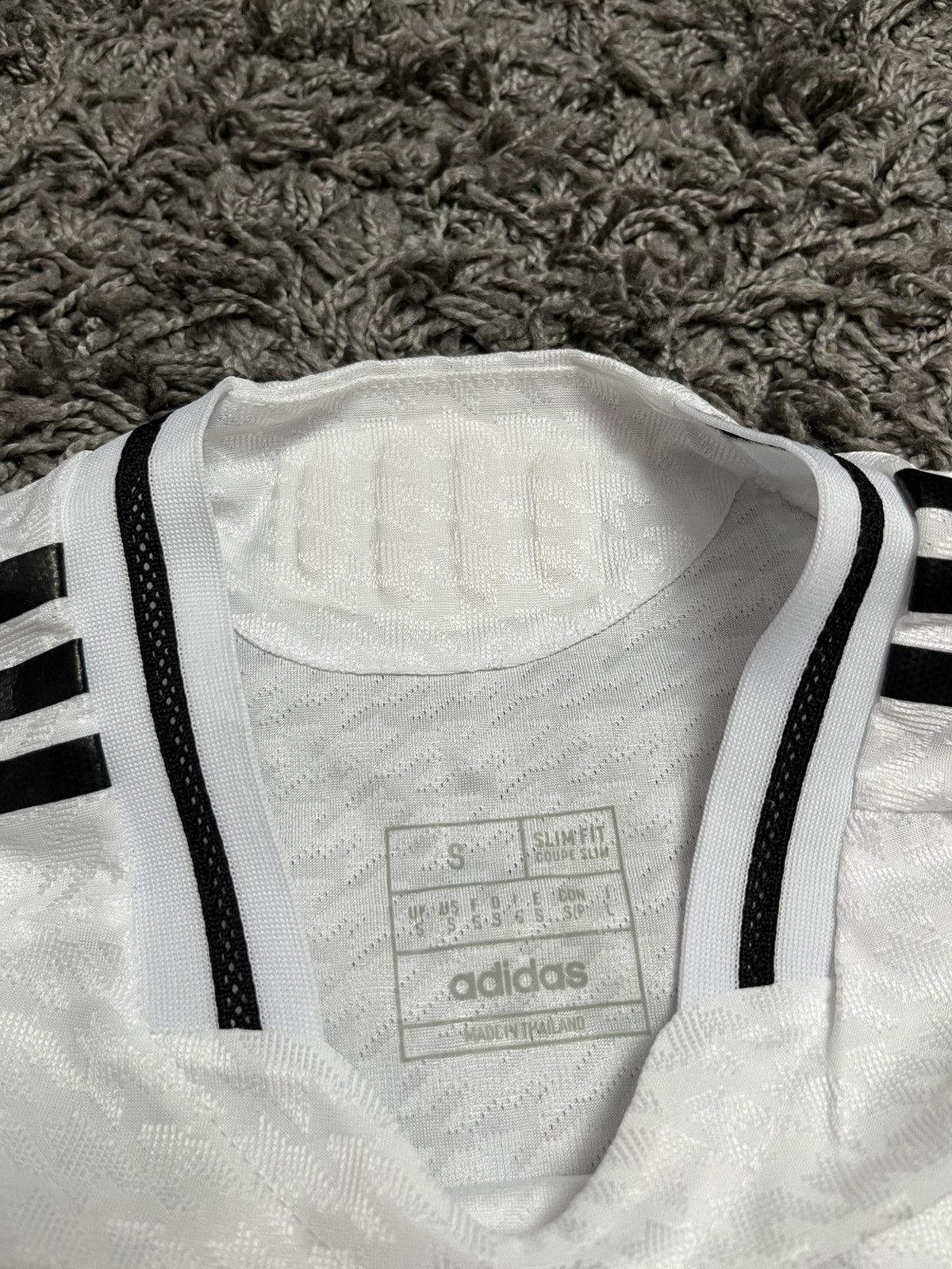 Adidas Real Madrid Mbappe #9 UCL Authentic Player Version Jersey Size US S / EU 44-46 / 1 - 7 Thumbnail