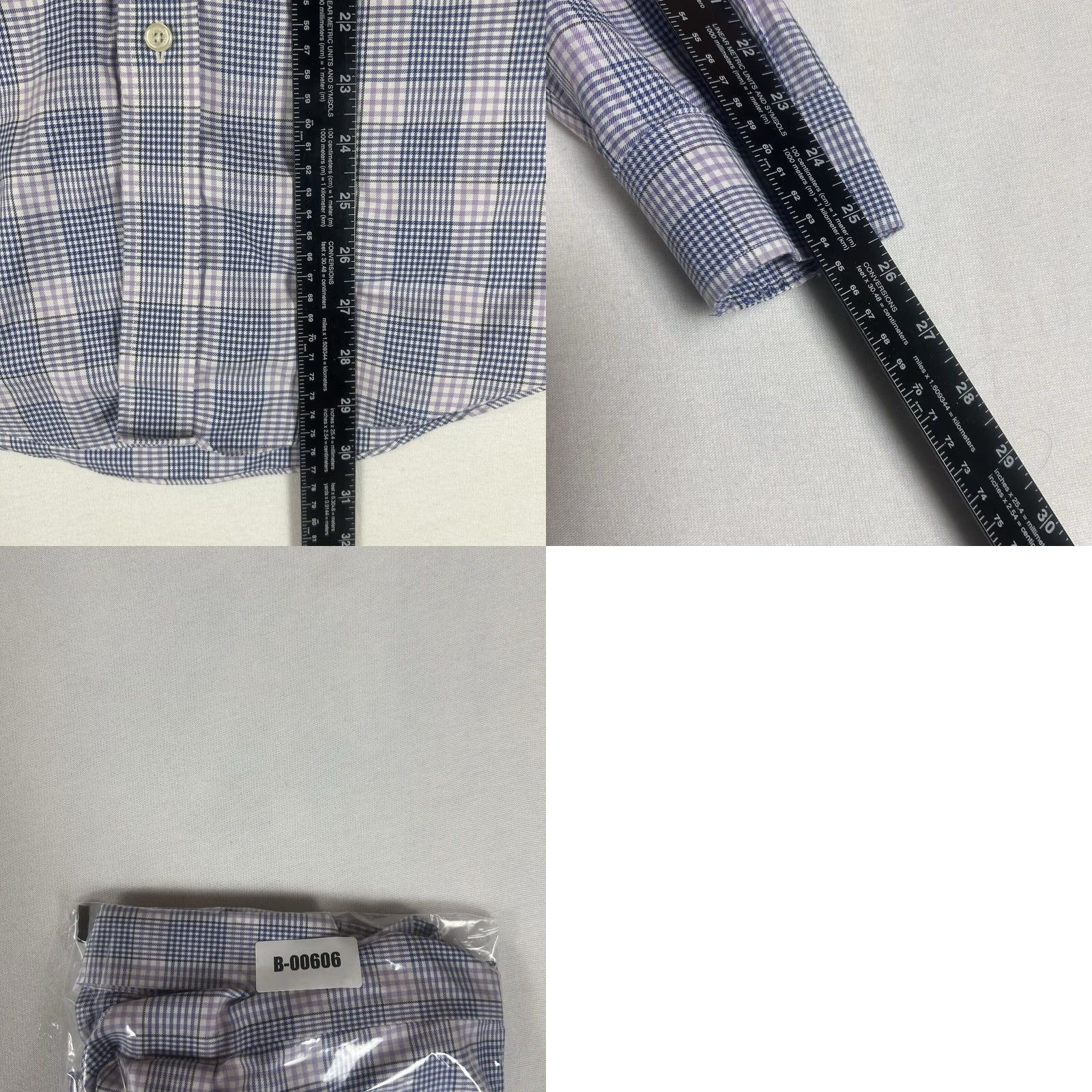 Brooks Brothers Brooks Brothers Button-Up Shirt Mens M Long Sleeve Non-Iron Blue Purple Plaid Button-Down Casual Clothing Boy? Size US M / EU 48-50 / 2 - 8 Thumbnail