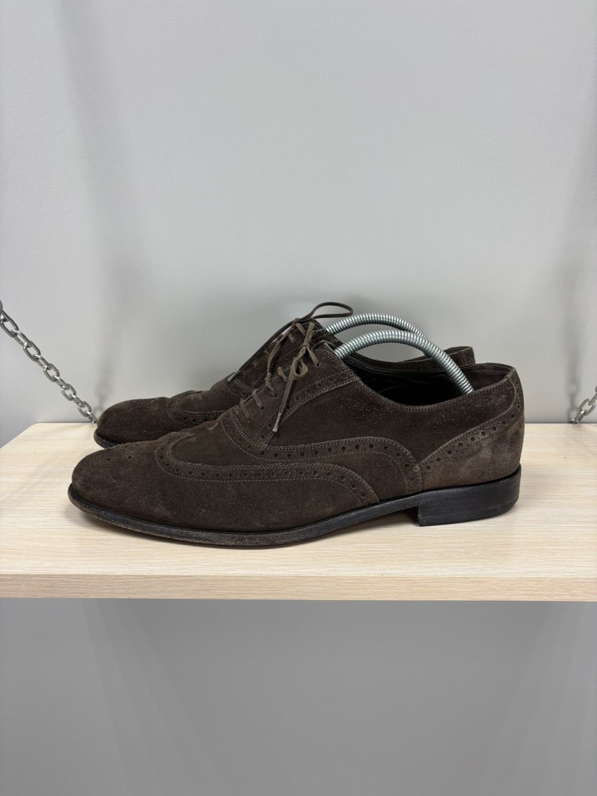 Salvatore Ferragamo Mens shoes oxford Salvatore Ferragamo Size 11 Color Brown Size US 11 / EU 44 - 7 Thumbnail