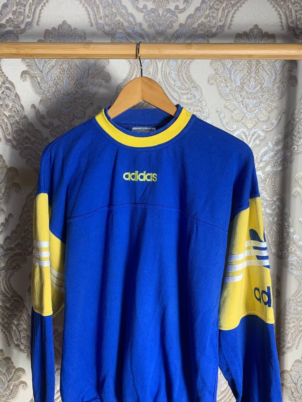 Adidas × Vintage VERY RARE ADIDAS BIG LOGO SWEATSHIRT WEST IN GERMANY 90s Y2K Size US XL / EU 56 / 4 - 2 Thumbnail