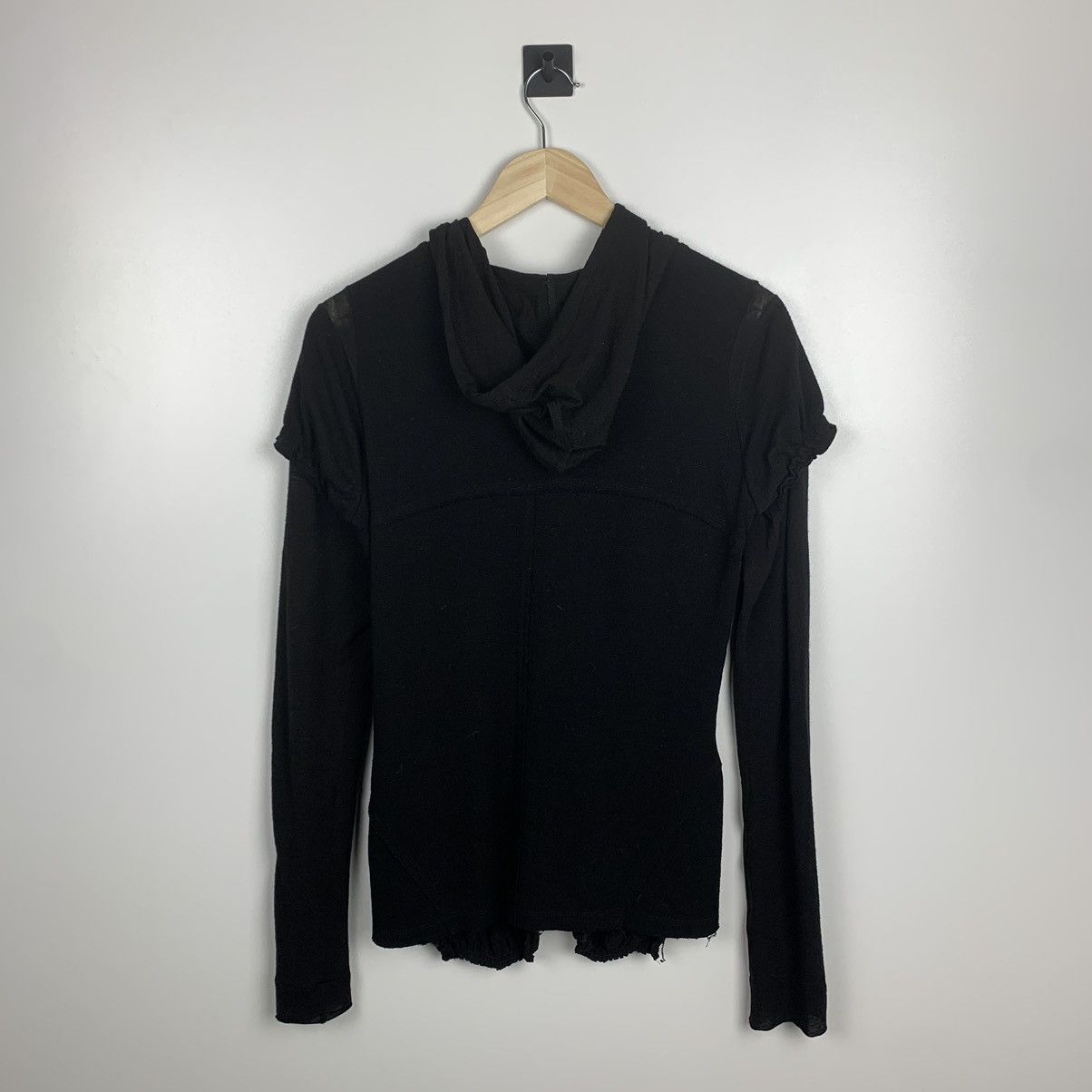 Marithe + Francois Girbaud Vintage Marithe + Francois Girbaud Avant Garde Zip Hoodie Size US S / EU 44-46 / 1 - 8 Thumbnail