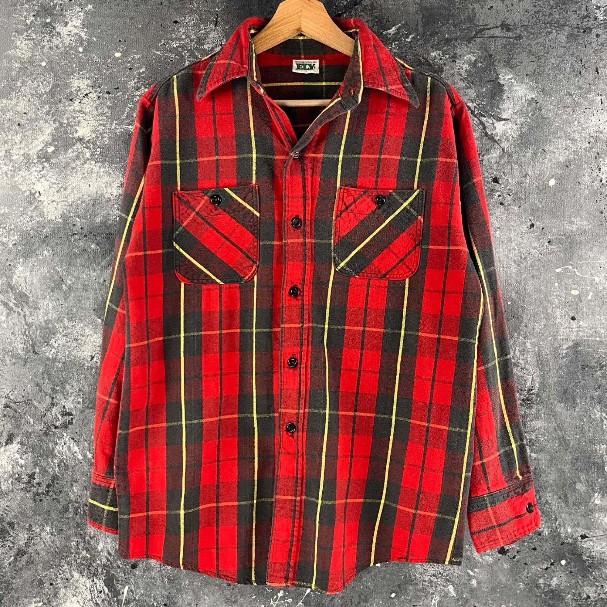 Vintage Vintage 90’s Fly Cotton shirt Size US M / EU 48-50 / 2 - 1 Thumbnail