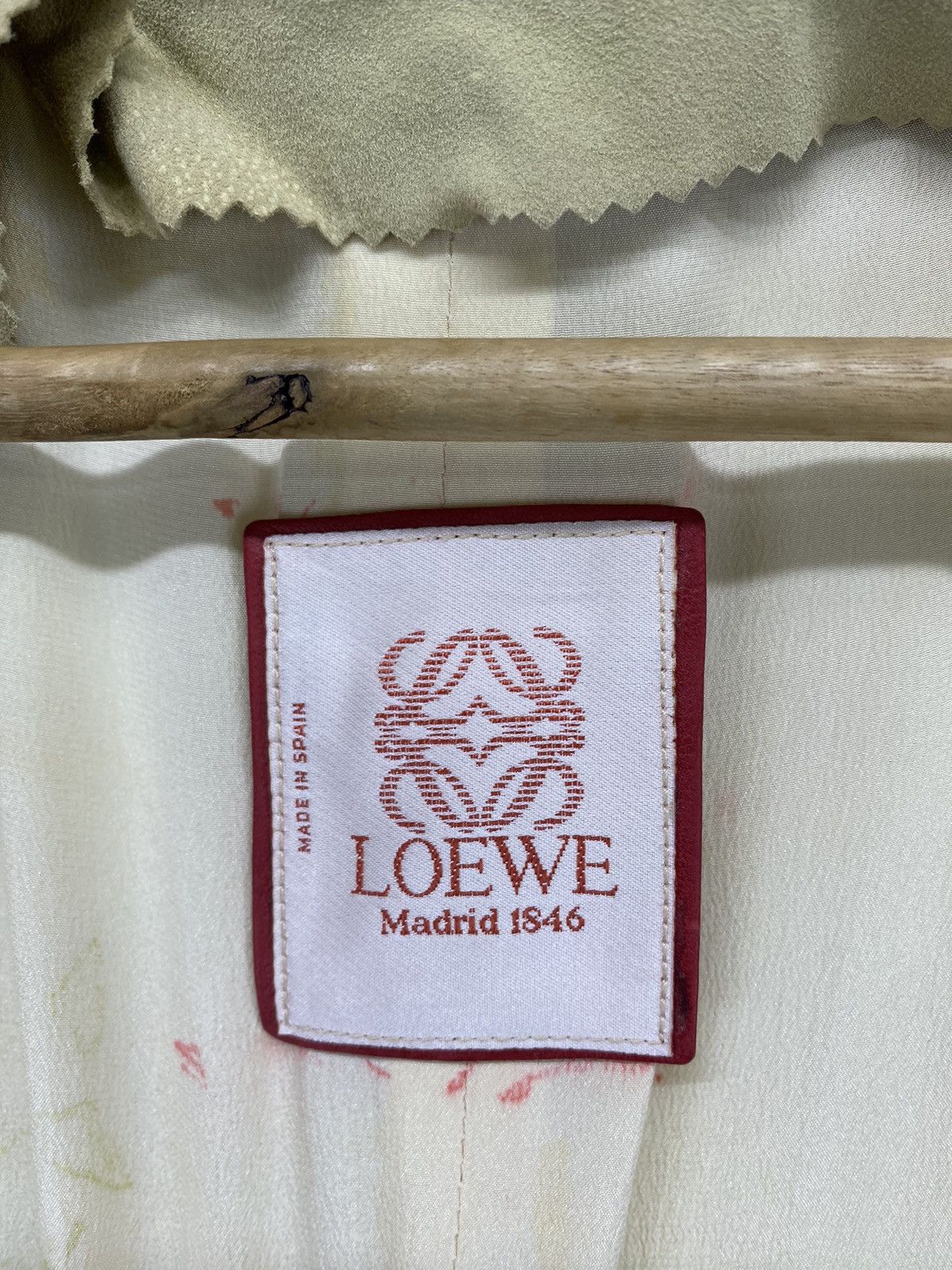 Loewe Vintage Loewe Madrid Leather Blazer Coats Jacket Size M / US 6-8 / IT 42-44 - 9 Thumbnail