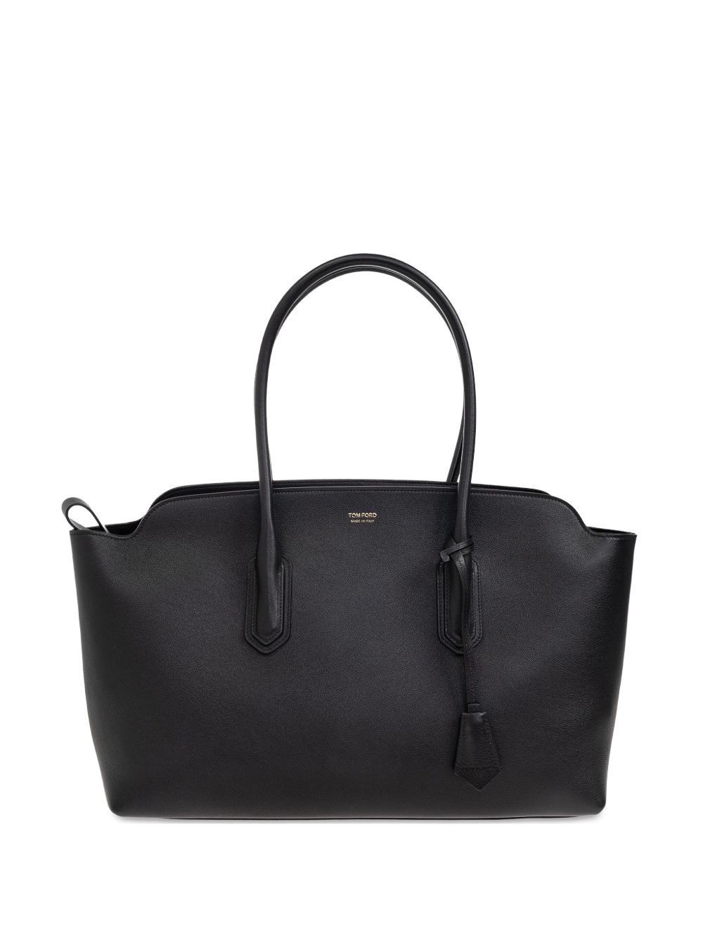 LARGE LEATHER SHOPPING BAG