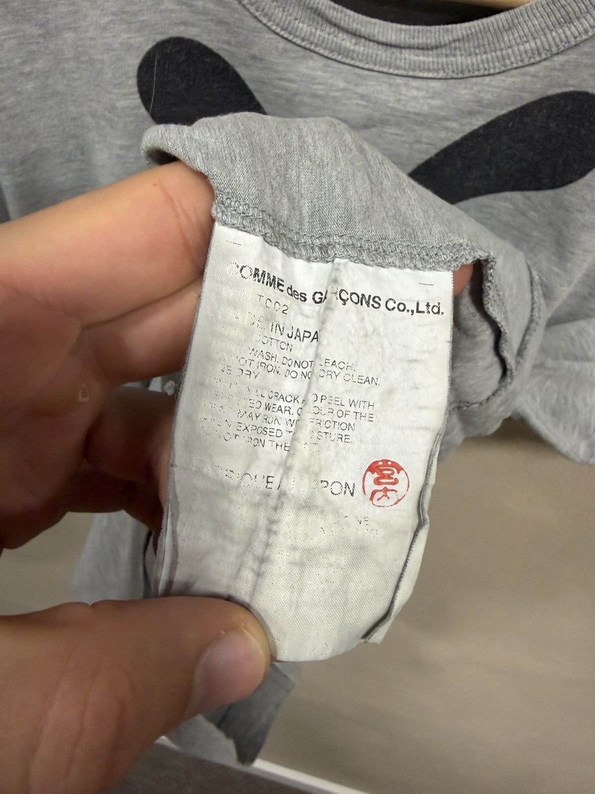 Comme des Garcons Vintage 1999 SS Comme Des Garsons Oswald T-Shirt Size US S / EU 44-46 / 1 - 8 Thumbnail