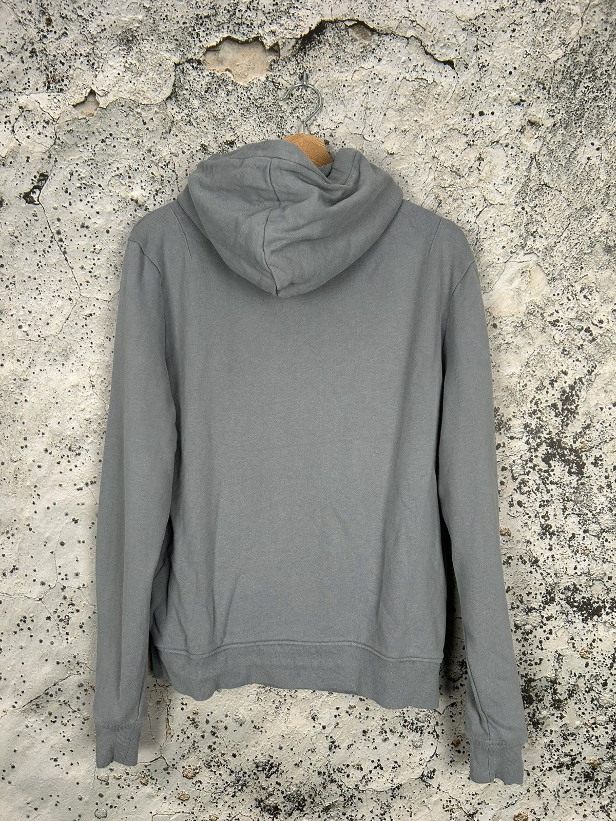 Allsaints Allsaints Grey Hoodie Streetwear Premium Basic Skate Baggy Size US S / EU 44-46 / 1 - 4 Thumbnail