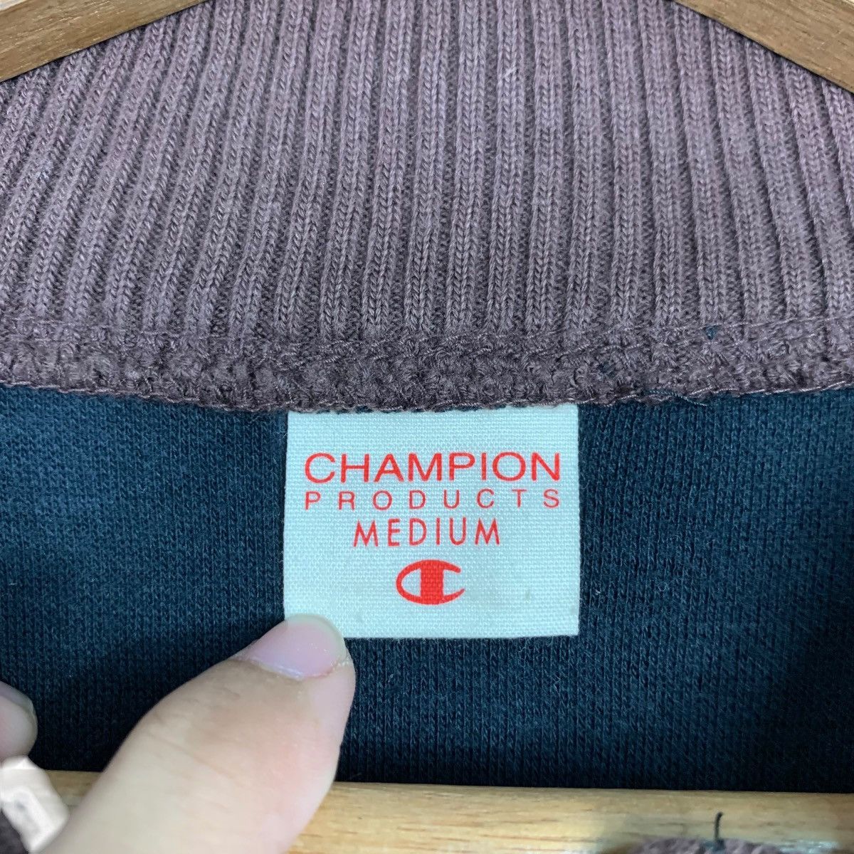 Champion CHAMPION USA Big Logo Sweater Jacket #1598-C71 Size US M / EU 48-50 / 2 - 16 Thumbnail