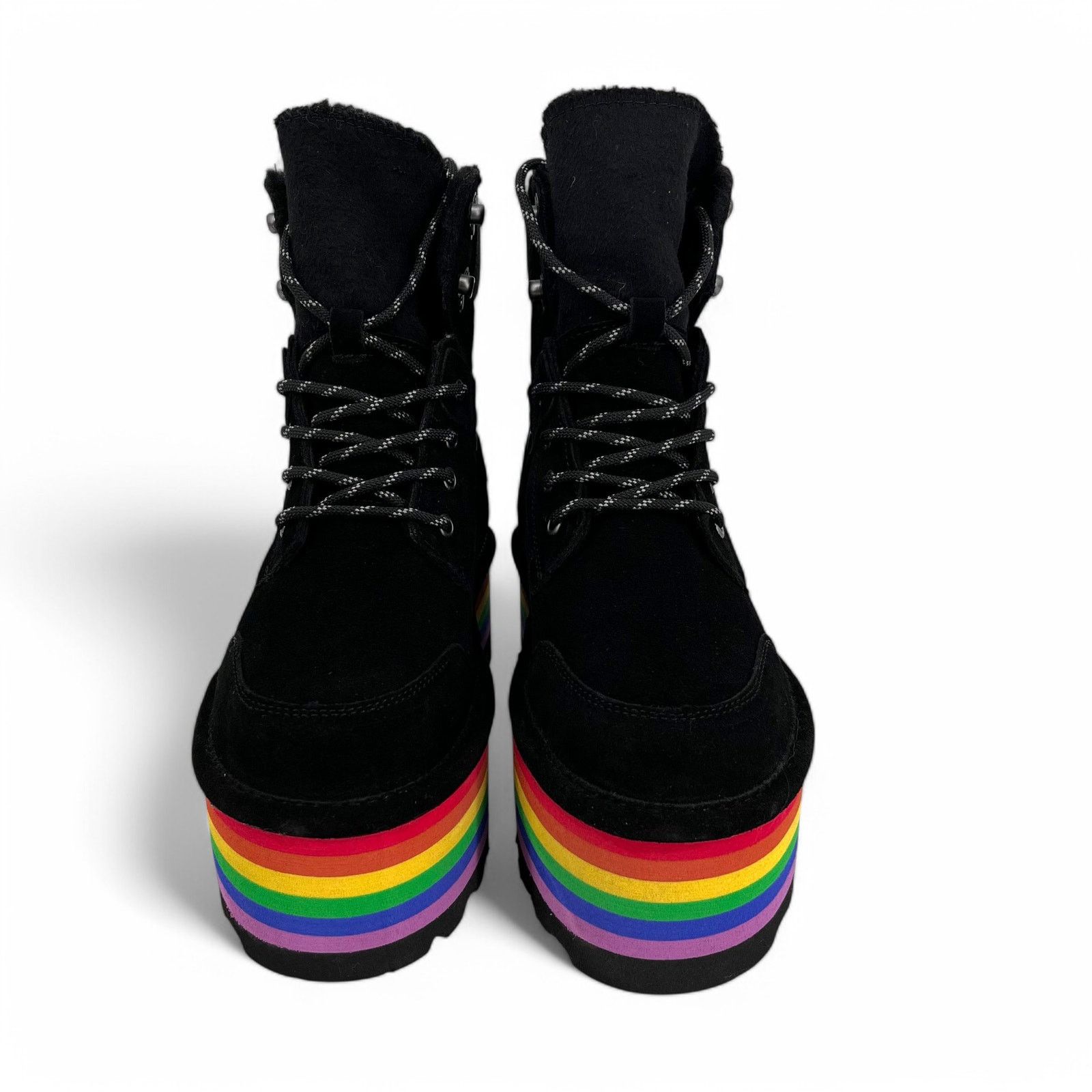 Other Bearpaw Retro Alicia Boots Black Rainbow Platform Womens 8 Size US 8 / IT 38 - 5 Thumbnail