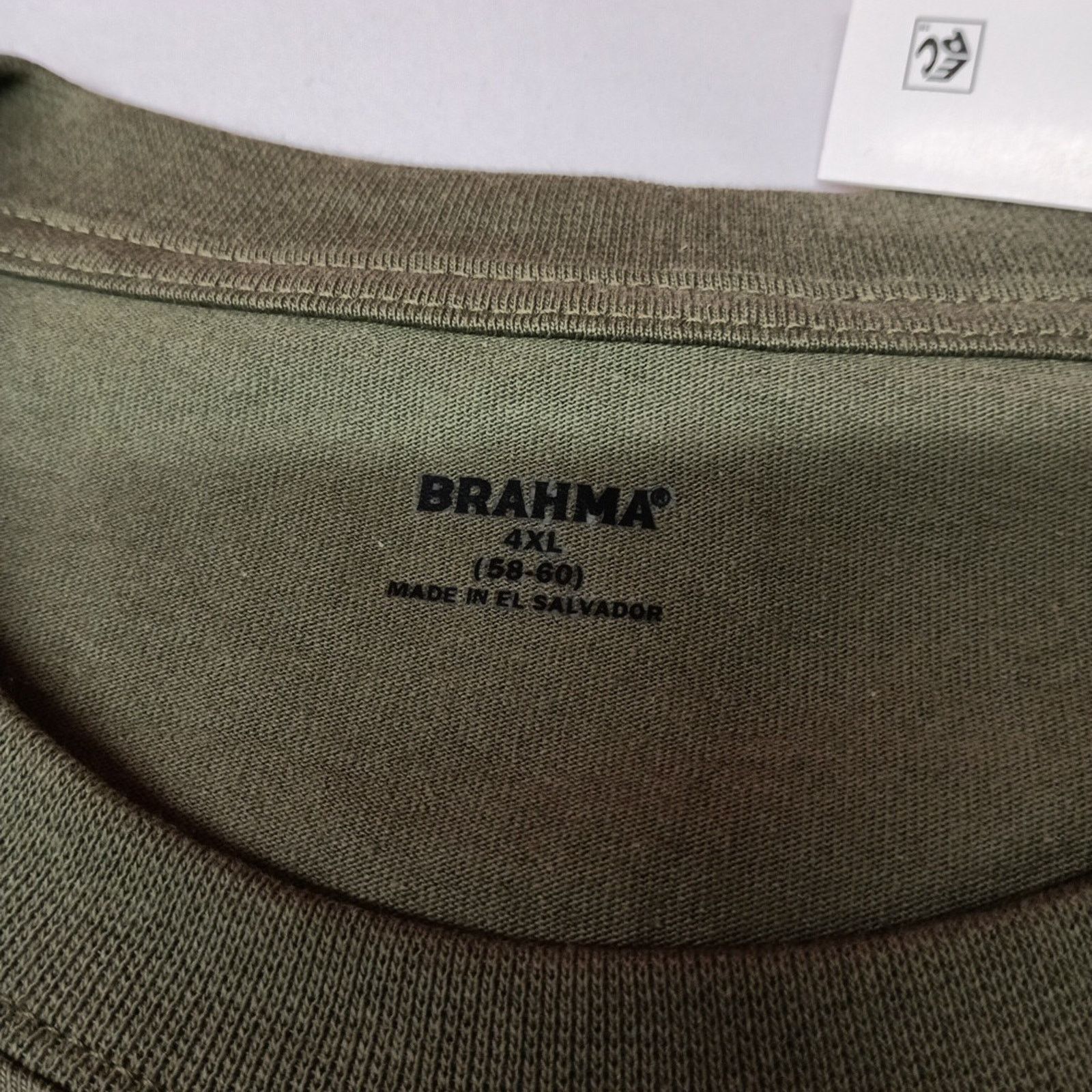 Other 2 Brahma Work T-Shirt 4XL 58-60 Green And Yellow Pocket Tee Size US XXL / EU 58 / 5 - 4 Thumbnail