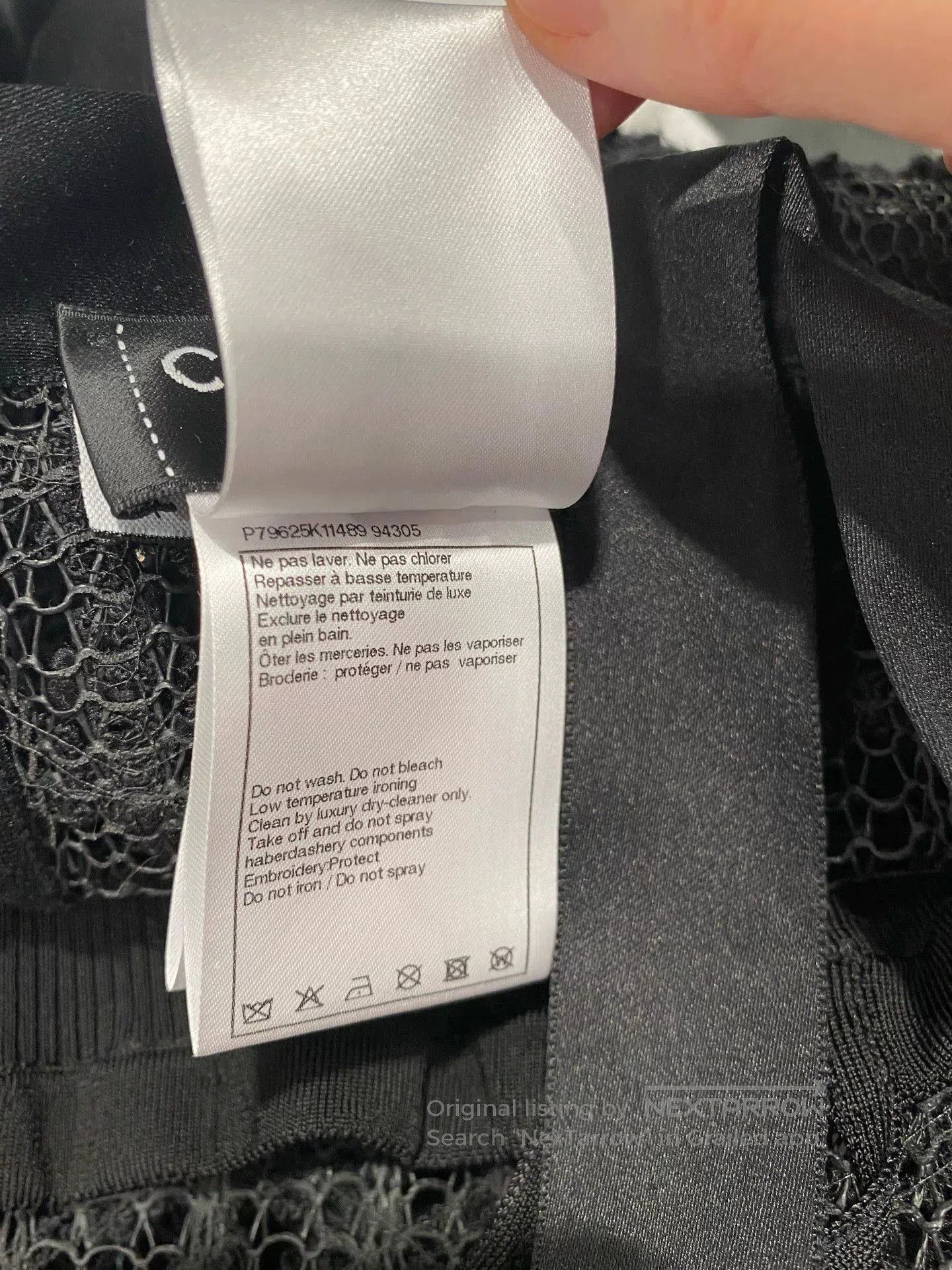 Chanel Chanel 25s Black Lace Double Dress. Size US M / EU 48-50 / 2 - 4 Thumbnail
