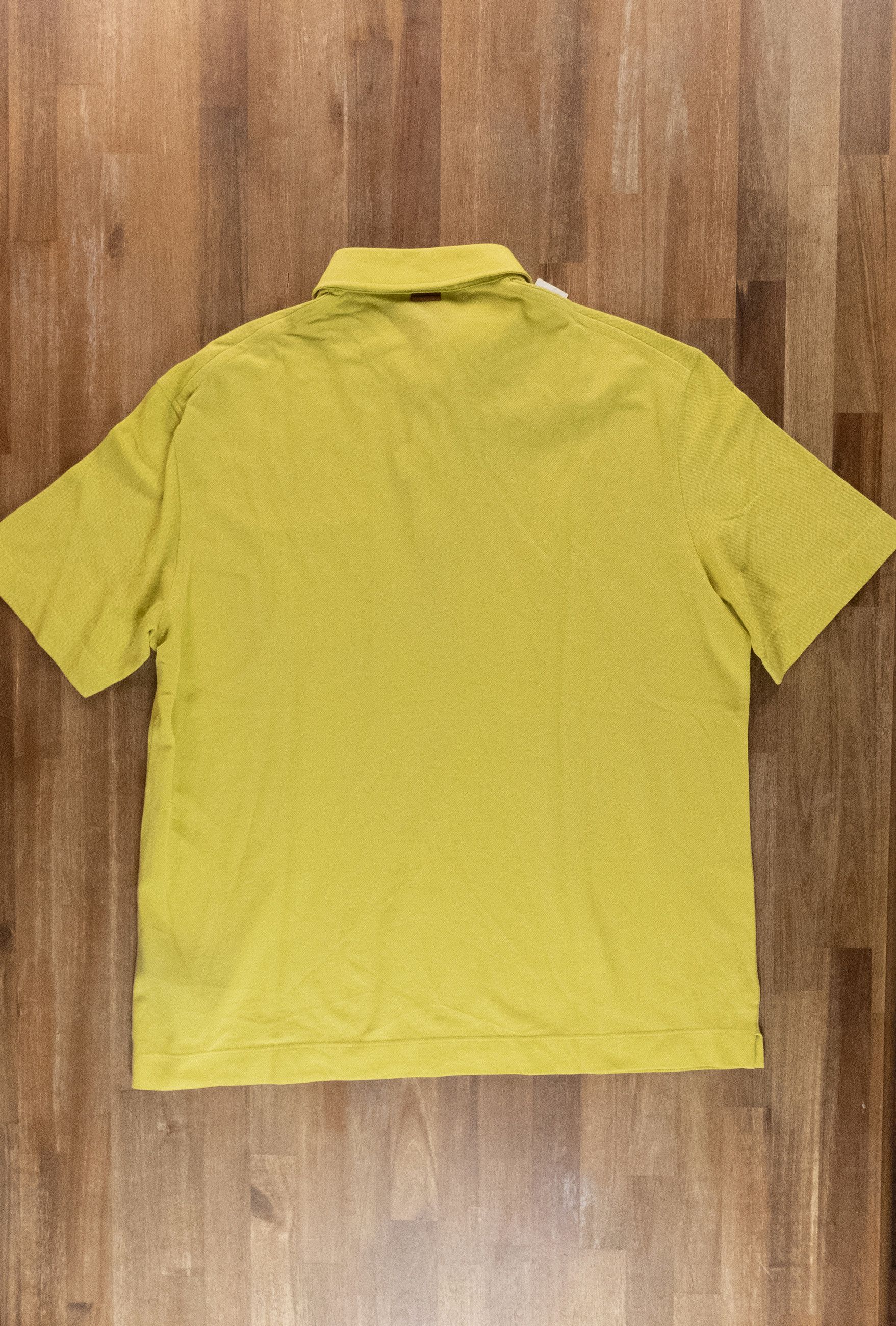 Ermenegildo Zegna ZEGNA solid yellow cotton polo shirt 54 XL authentic Size US XL / EU 56 / 4 - 11 Thumbnail