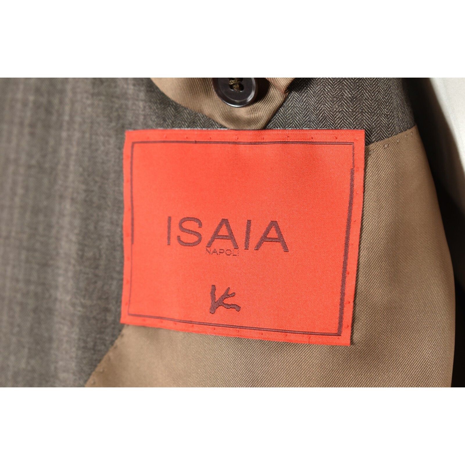 Isaia isaia Suit Size US 44 Regular in Brown Size 44R - 8 Thumbnail
