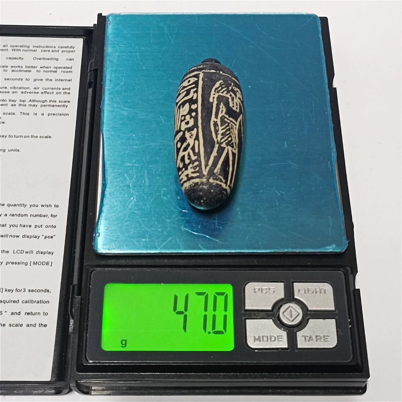 Other Hand-carved Egyptian stone artifact with pharaonic art Size ONE SIZE - 3 Thumbnail