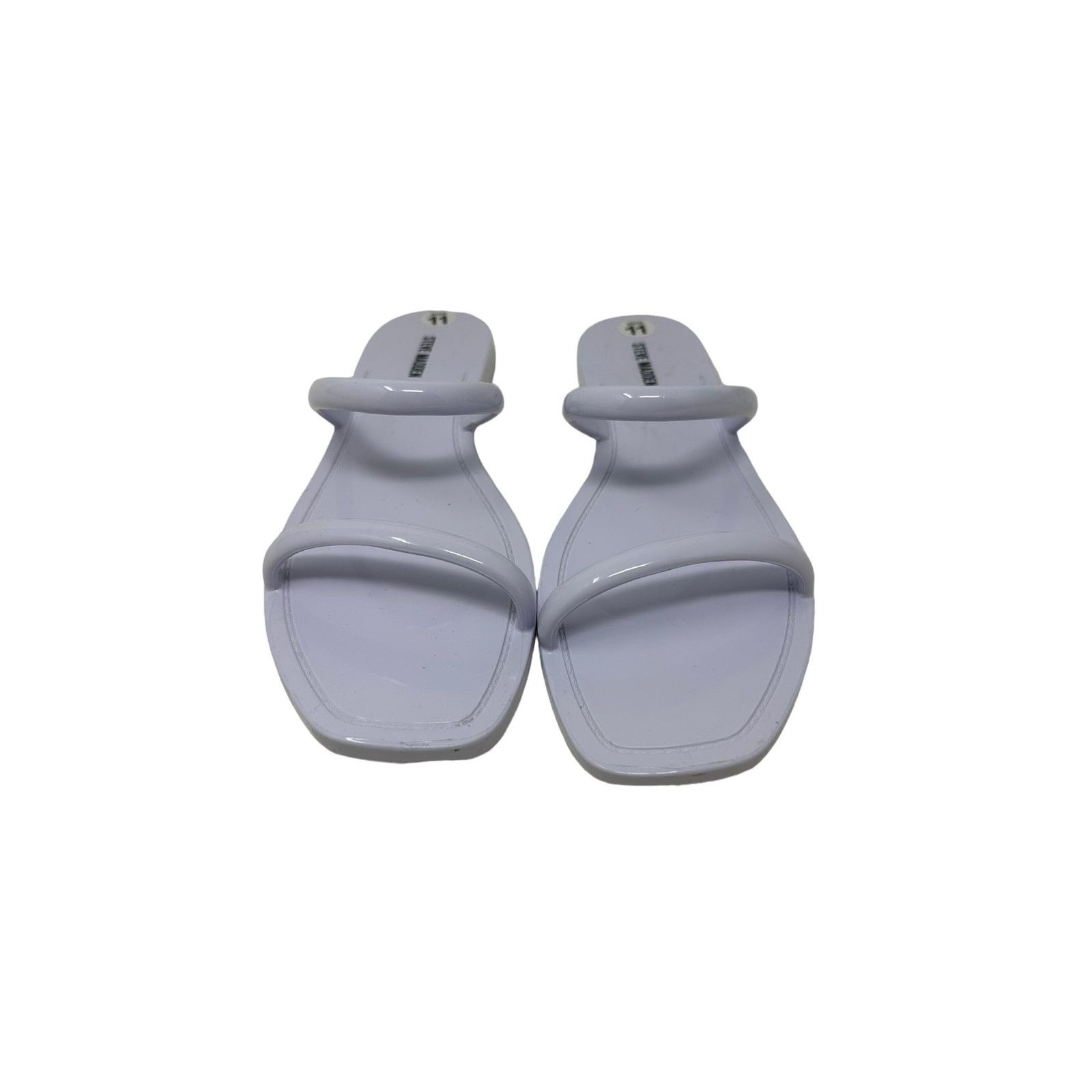 Steve Madden Steve Madden White Double Strap Flat Sandals size 11 Size US 11 / IT 41 - 5 Thumbnail