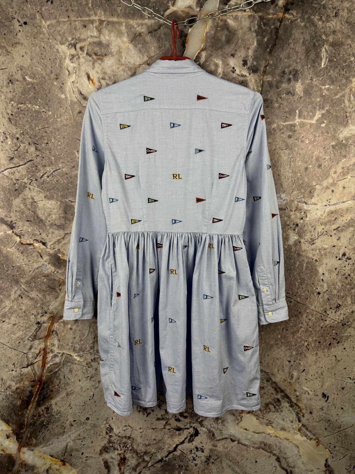 Polo Ralph Lauren Women’s Ralph Lauren Button-Up Dress Blue Size 16 Size XL / US 12-14 / IT 48-50 - 10 Thumbnail