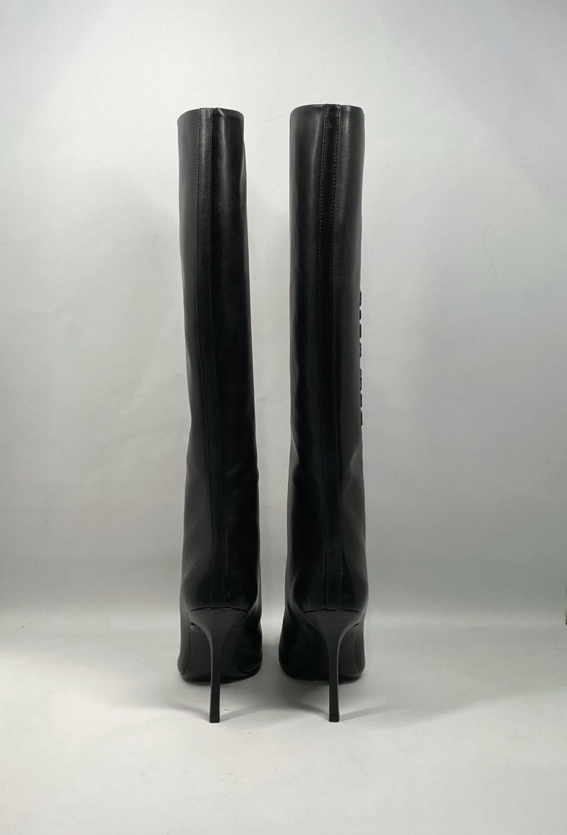 Alexander Wang Alexander Wang leather heeled knee-high boots size 36.5 Size US 6.5 / IT 36.5 - 7 Thumbnail
