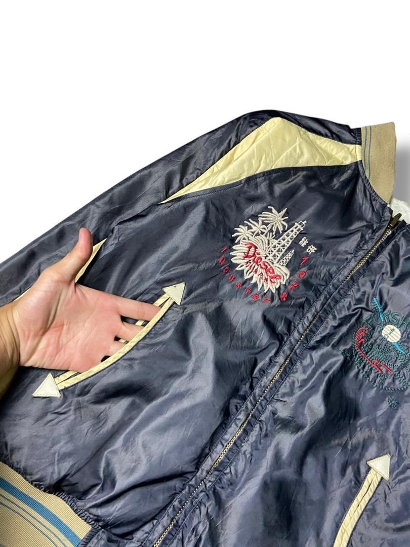 Diesel DIESEL SOUVENIR Reversible Bomber Jacket (137) Size US S / EU 44-46 / 1 - 6 Thumbnail
