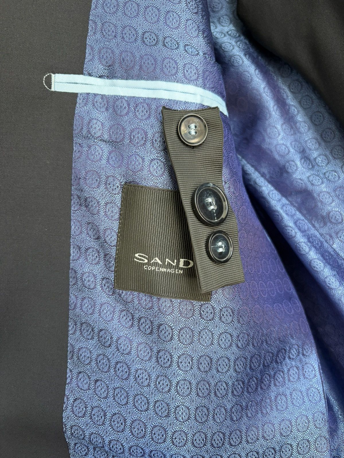 SAND Dark-blue suit from SAND Copenhagen Size 46R - 2 Thumbnail