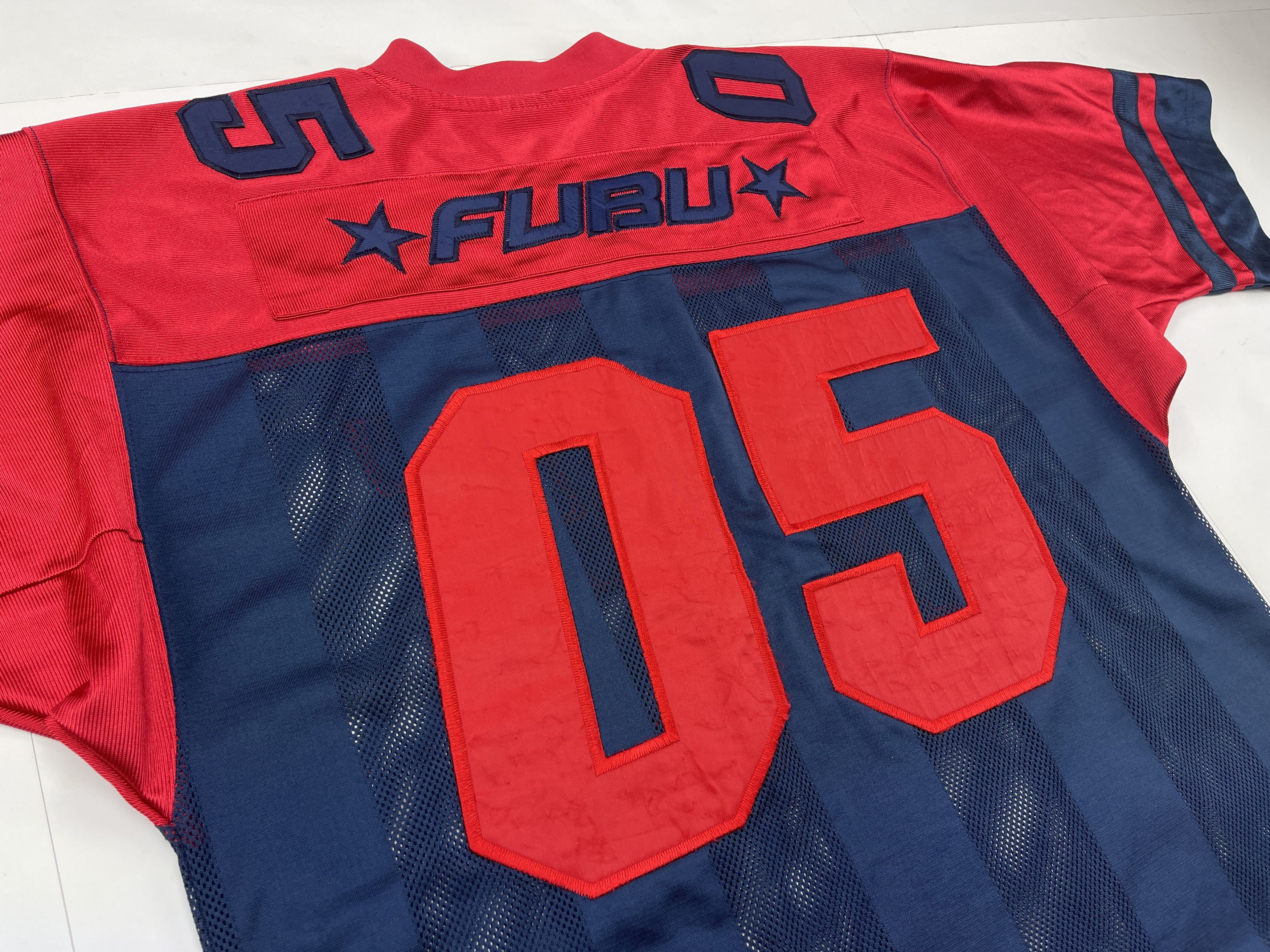 Fubu FUBU jersey, red, Fubu 05, vintage hip hop t-shirt, 90s M Size US M / EU 48-50 / 2 - 5 Thumbnail
