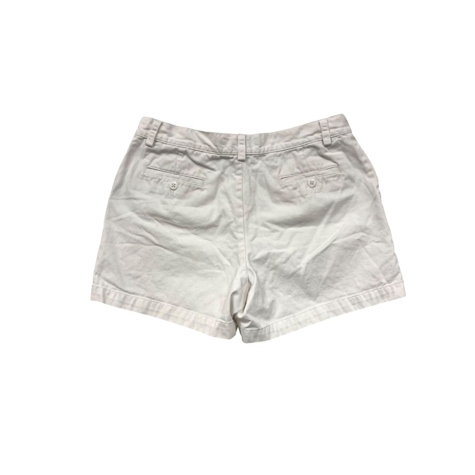 Polo Ralph Lauren Ralph Lauren Sport Womens White Cotton Shorts Size 8 #8251 Size 30" / US 8 / IT 44 - 2 Thumbnail