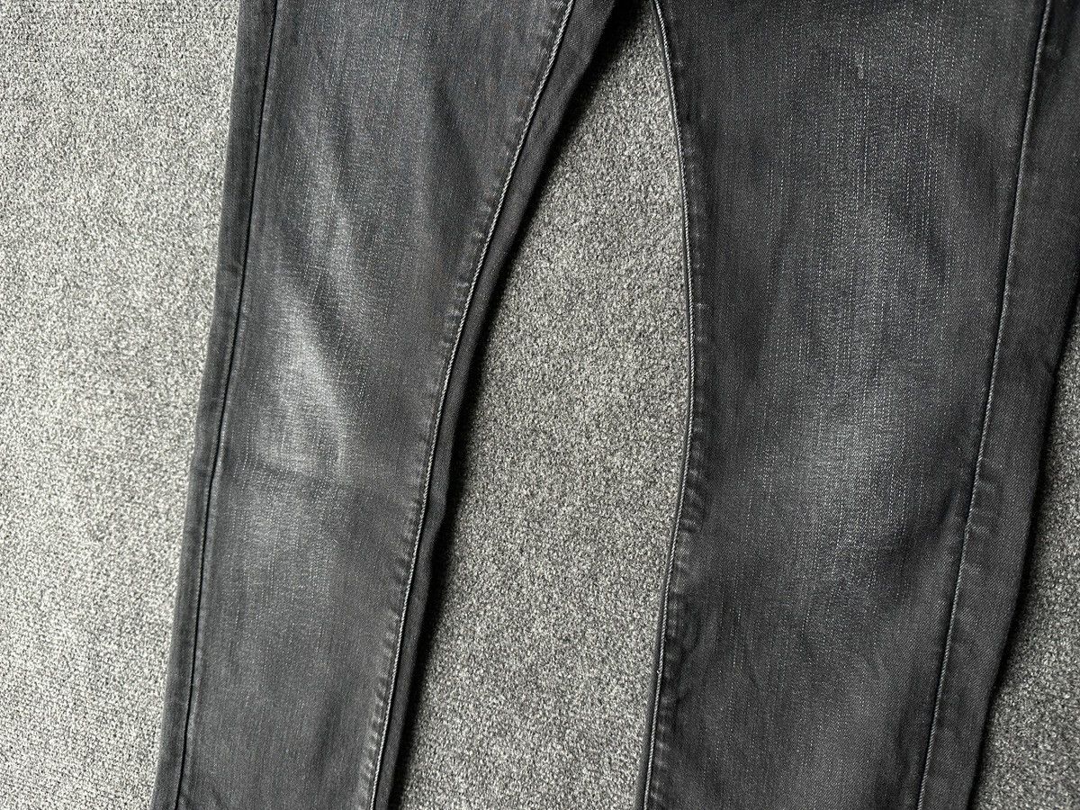 G-Star 🚨VNTG G STAR RAW GRAY FADED RARE AVANT GARDE JEANS Y2K Size 26" / US 2 / IT 38 - 6 Thumbnail