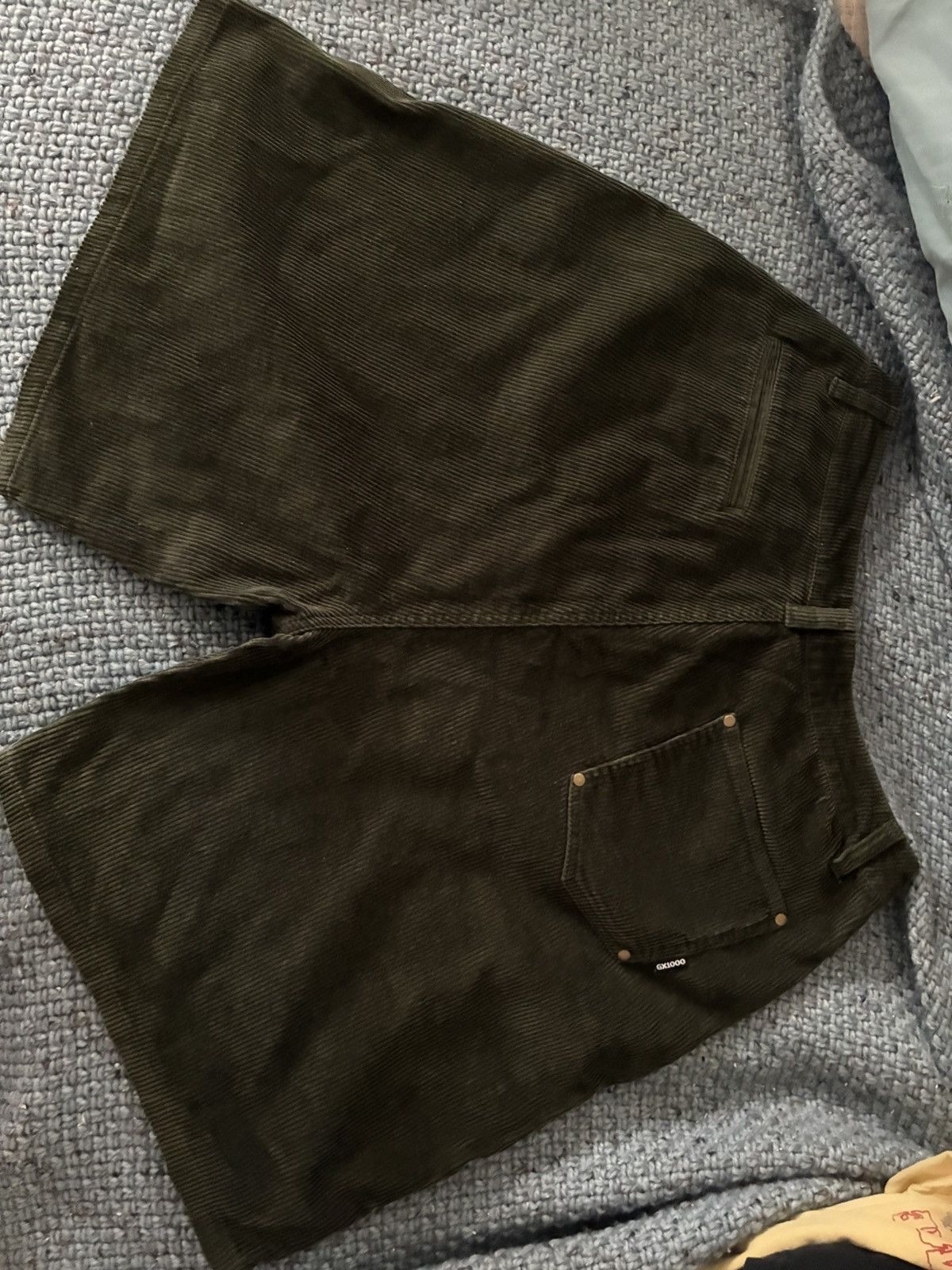 GX1000 Double Knee Corduroy Shorts Size US 32 / EU 48 - 2 Thumbnail