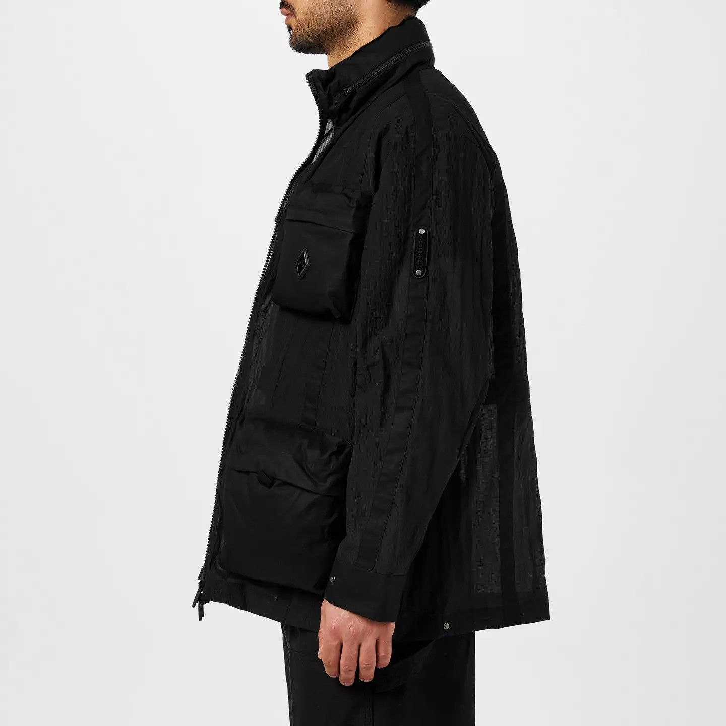 A-COLD-WALL* o1g2r1mq0426 Hooded Full Zip Parka in Black Size US M / EU 48-50 / 2 - 6 Thumbnail