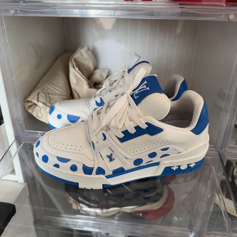Louis Vuitton Yayoi Kusama x Louis Vuitton Trainer Sneakers 0079 Size US 6.5 / EU 39-40 - 1 Thumbnail