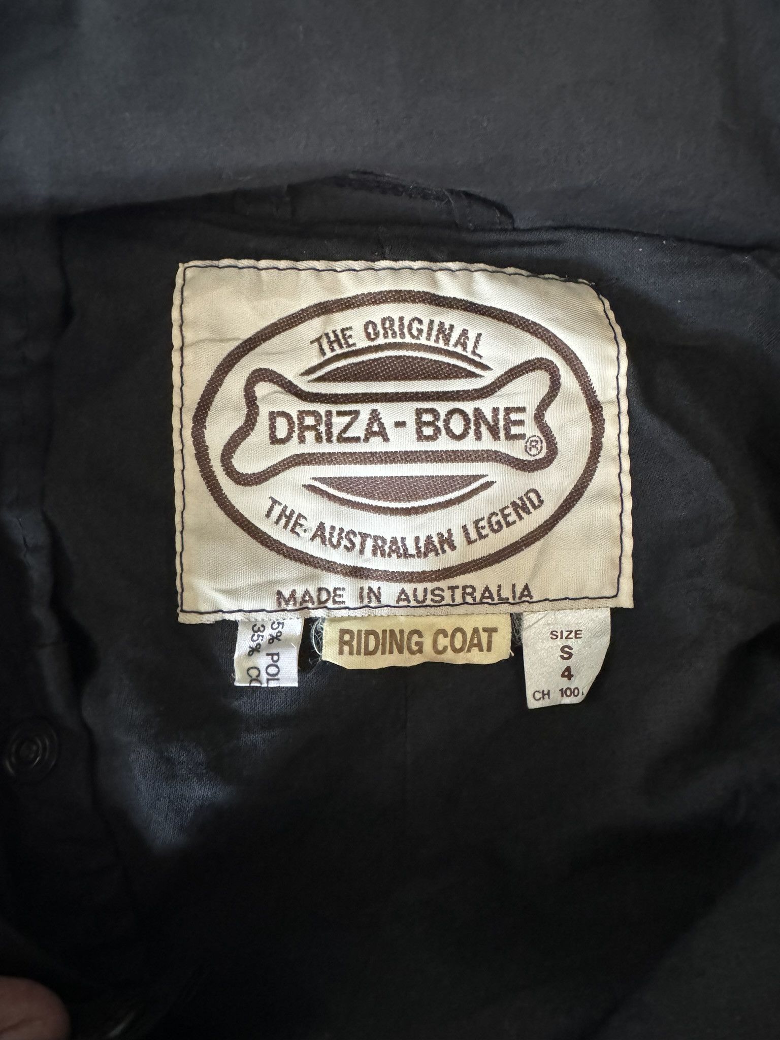 Designer Australia Legend Driza Bone Riding Coat Raf Simons Size US S / EU 44-46 / 1 - 3 Thumbnail