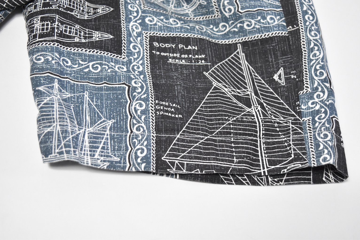 Engineered Garments graphic slacks shorts 22813 - 0455 64 Size US 32 / EU 48 - 7 Thumbnail