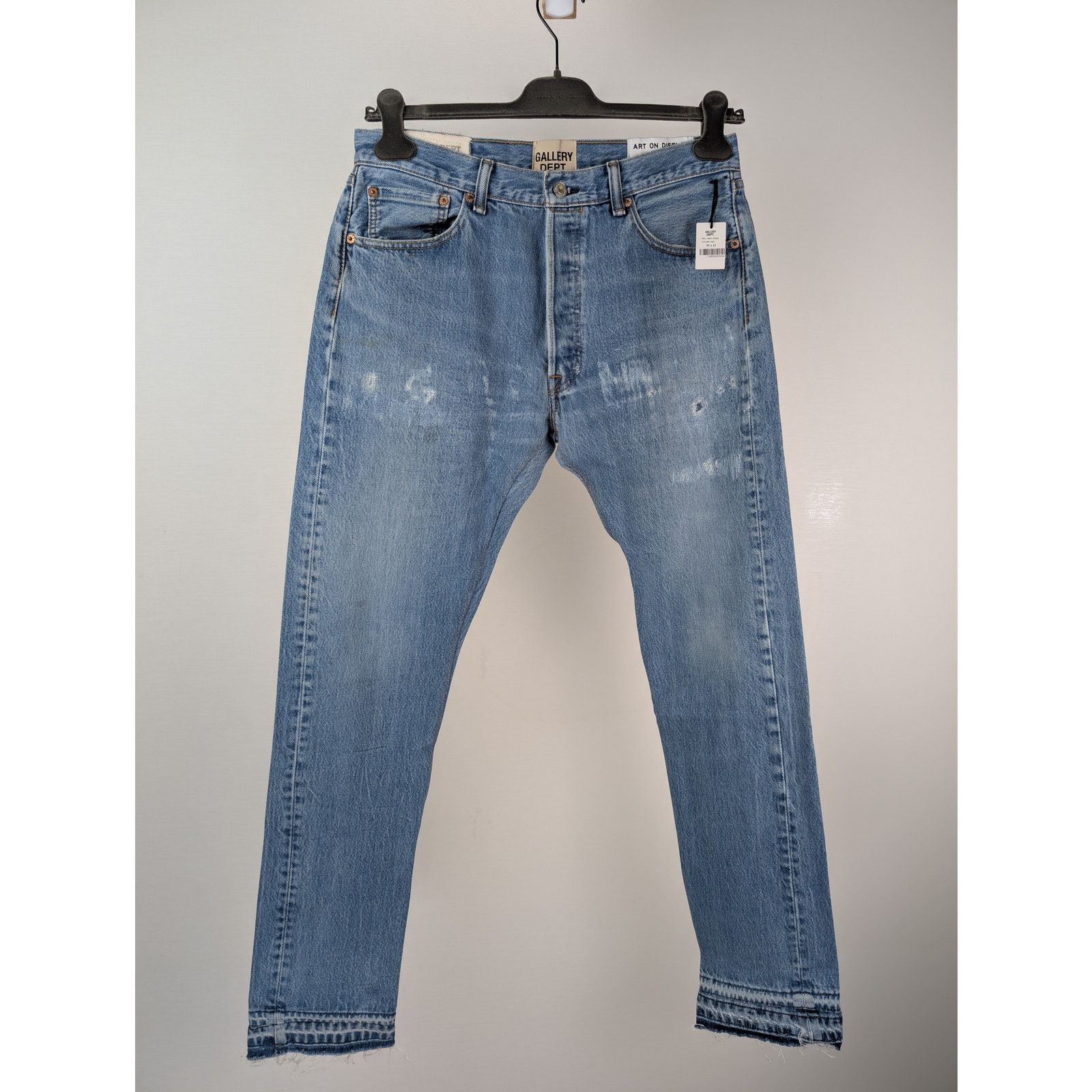Gallery Dept. o1rshd1 Denim Jean Pants in Indigo Blue Size US 30 / EU 46 - 10 Thumbnail