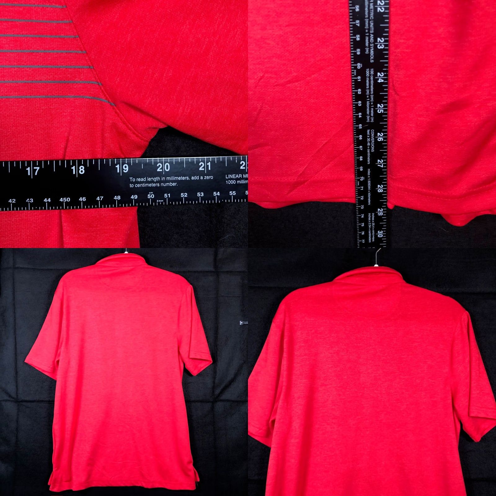Vintage Ohio State Mens Shirt Red Short Sleeve Collared Polo 100% Polyester Medium Size US M / EU 48-50 / 2 - 8 Thumbnail