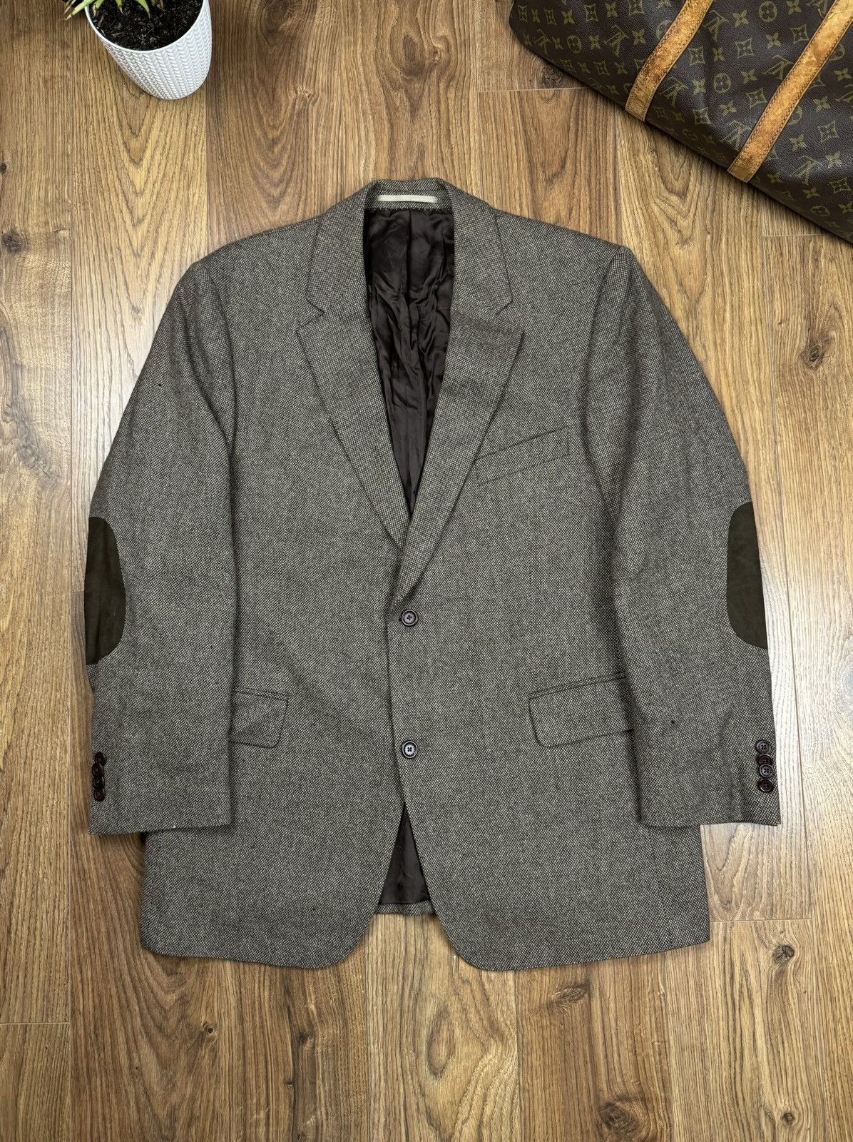 Vintage wool navy blazer Burberry original luxury item