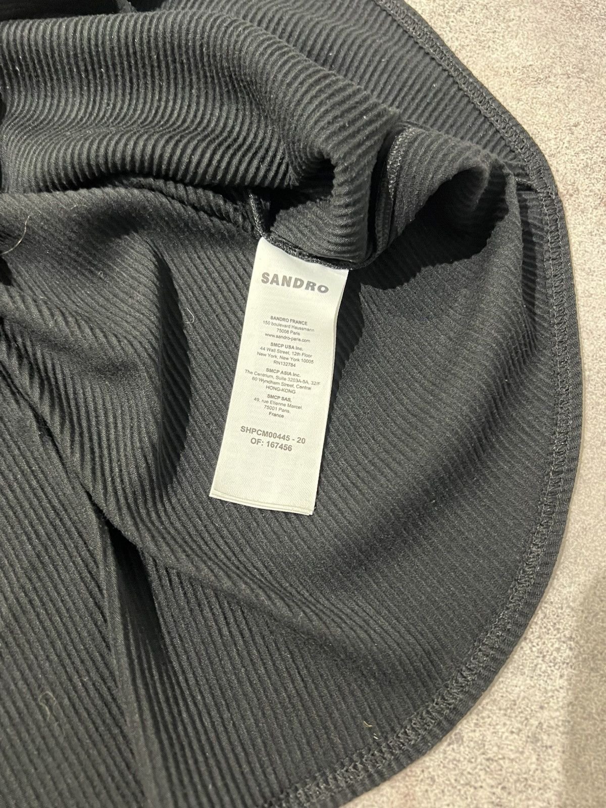 Sandro Sandro soft black shirt Size US L / EU 52-54 / 3 - 7 Thumbnail