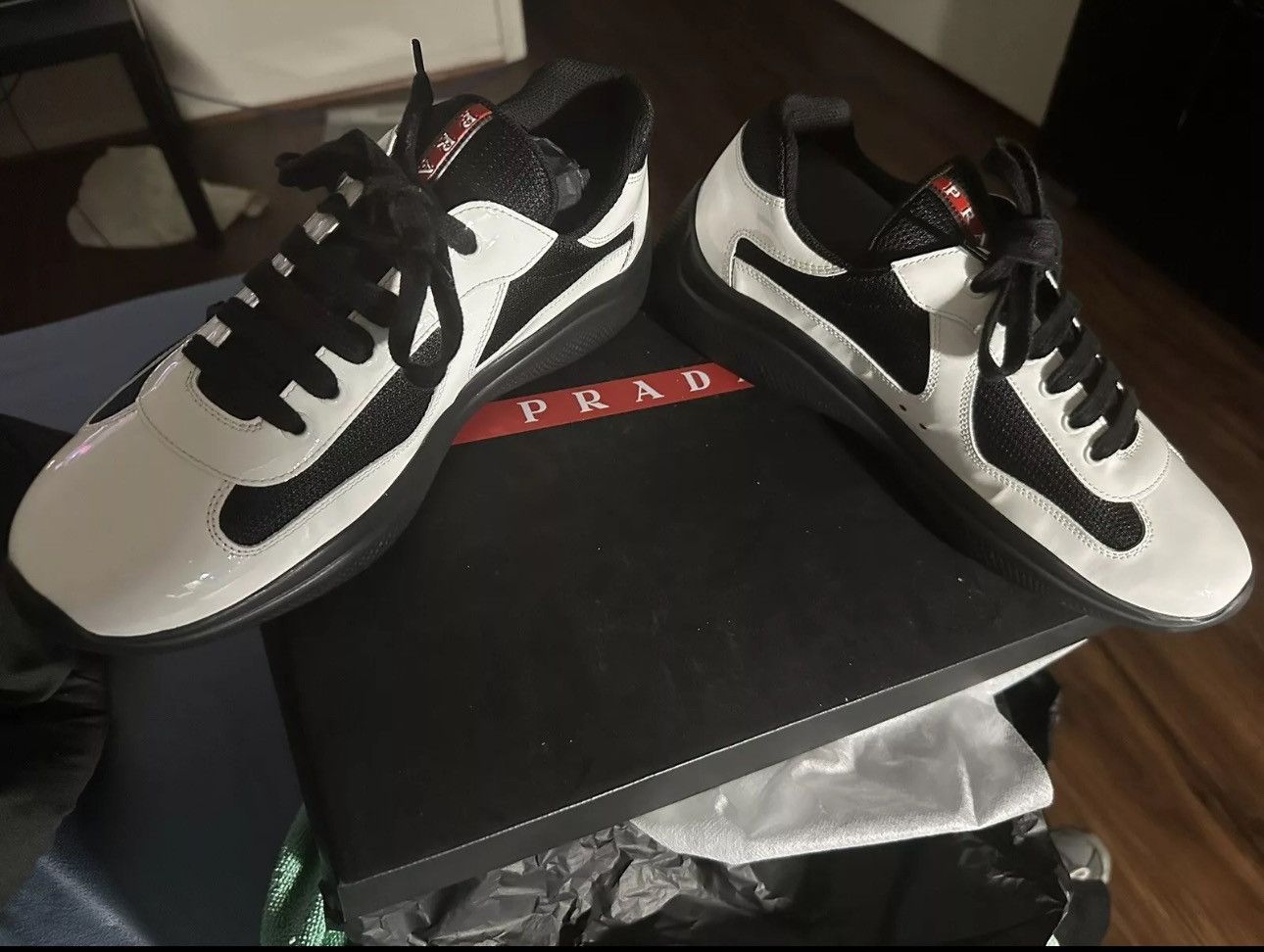 Prada Prada America’s Cup sneaker Size US 8 / EU 41 - 8 Thumbnail