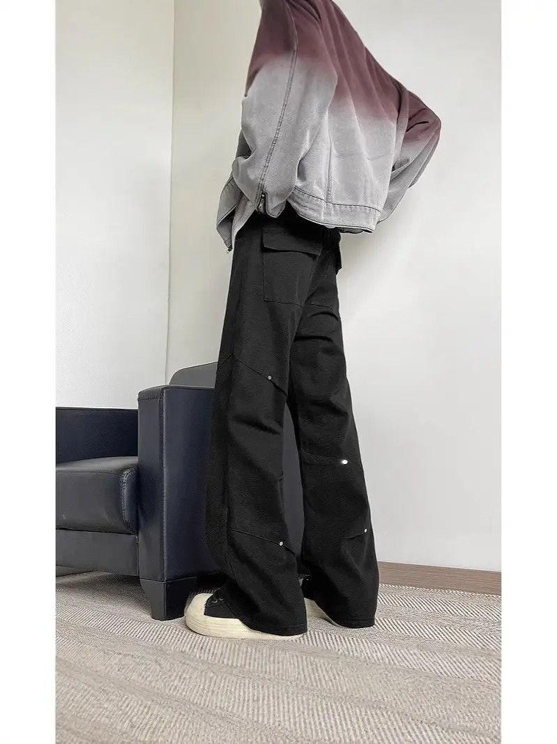Japanese Brand × Jean Retro loose straight leg casual jeans Size US 32 / EU 48 - 4 Thumbnail