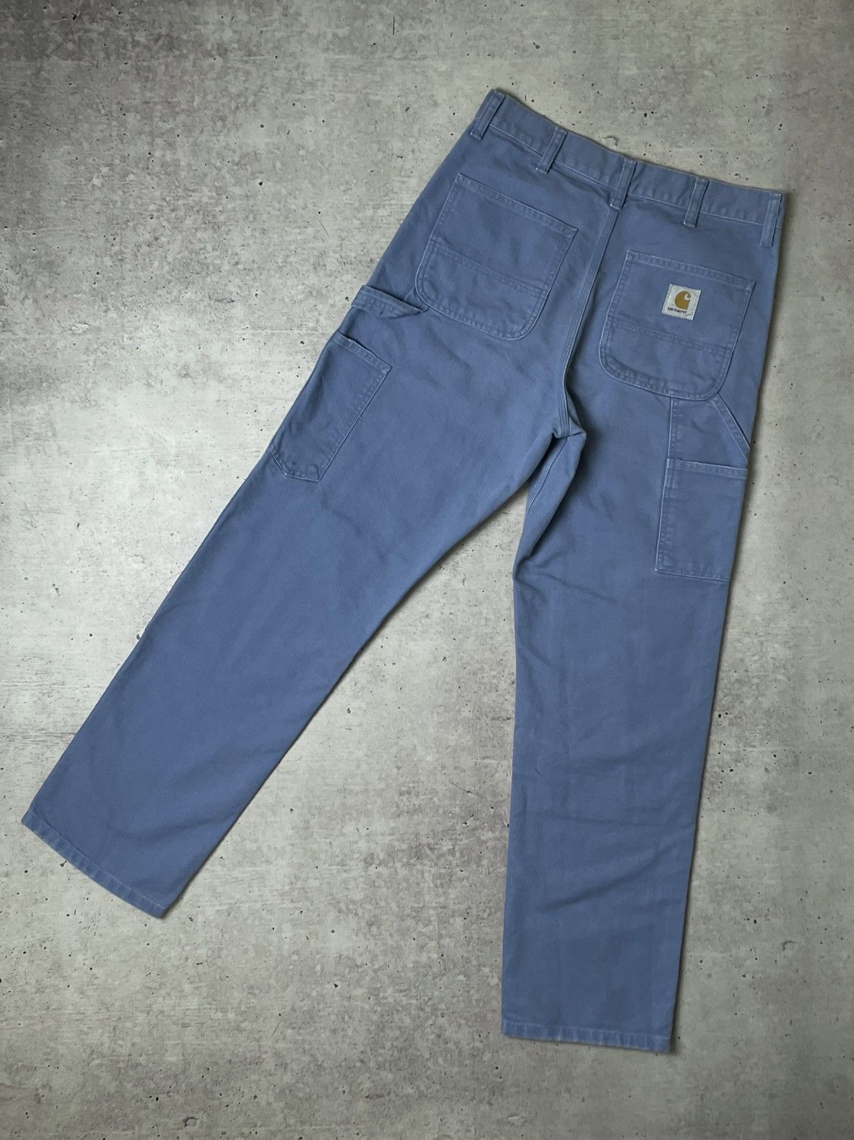 Carhartt Vintage Carhartt Carpenter Pants Dungaree Fit Work Blue Size US 28 / EU 44 - 1 Thumbnail