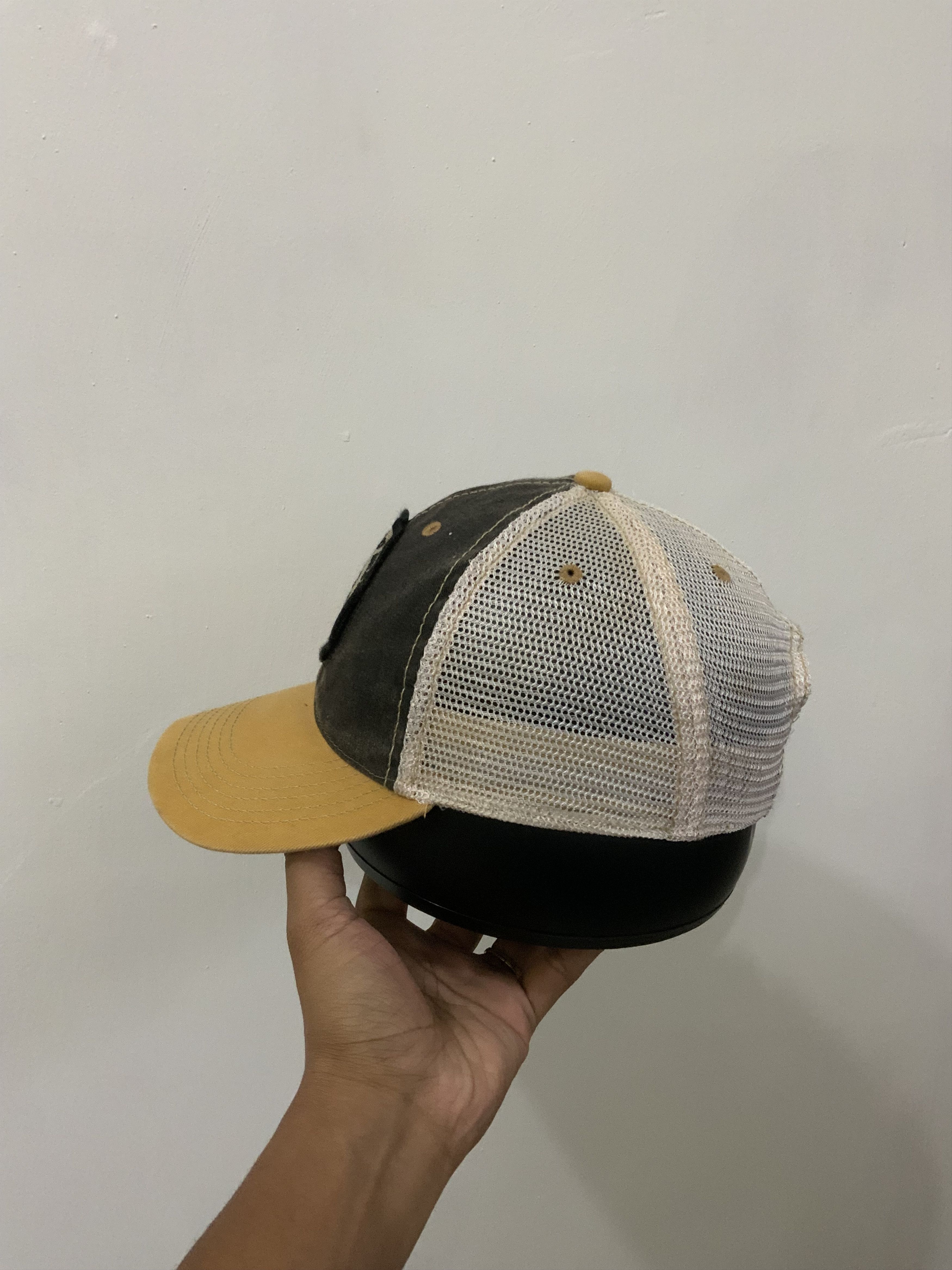 Japanese Brand Vintage Badass Backyard Brewing Legacy Fade Trucker Hat Size ONE SIZE - 3 Thumbnail