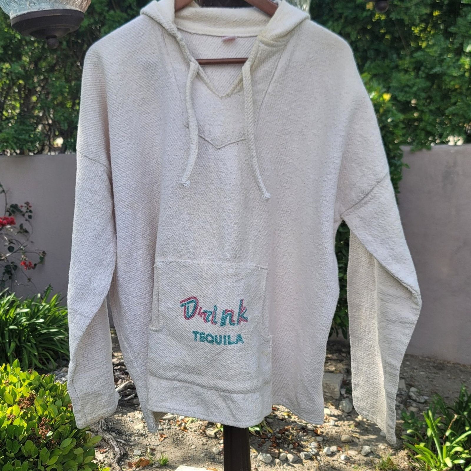The Unbranded Brand Vtg Drink Tequila Canvas Mexican Hoodie Size US XL / EU 56 / 4 - 2 Thumbnail