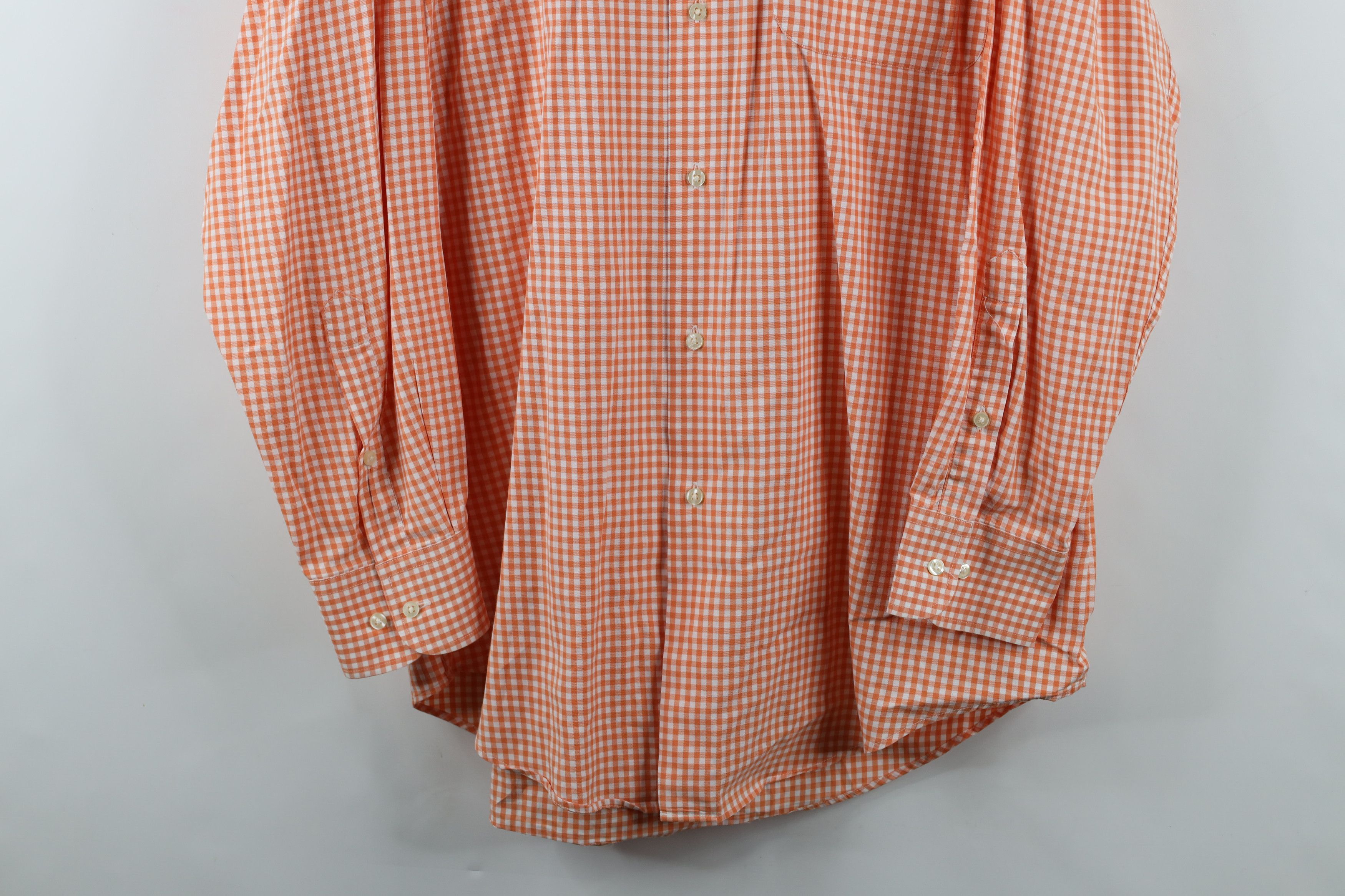 Peter Millar × Vintage Peter Millar Gingham Plaid Collared Button Down Shirt Cotton Size US M / EU 48-50 / 2 - 3 Thumbnail