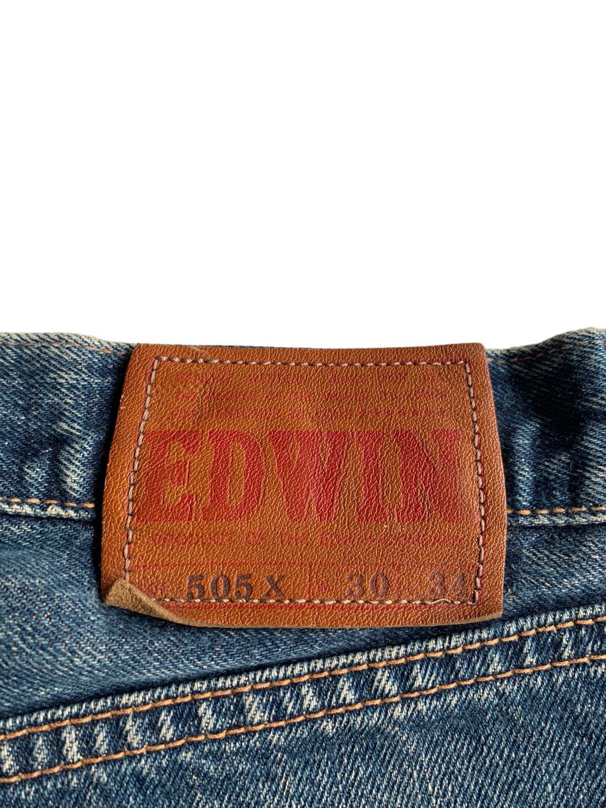 Japanese Brand × Kapital × Vintage Vintage Edwin 505X Mudwash Selvedge Distressed Denim Size US 29 - 10 Thumbnail