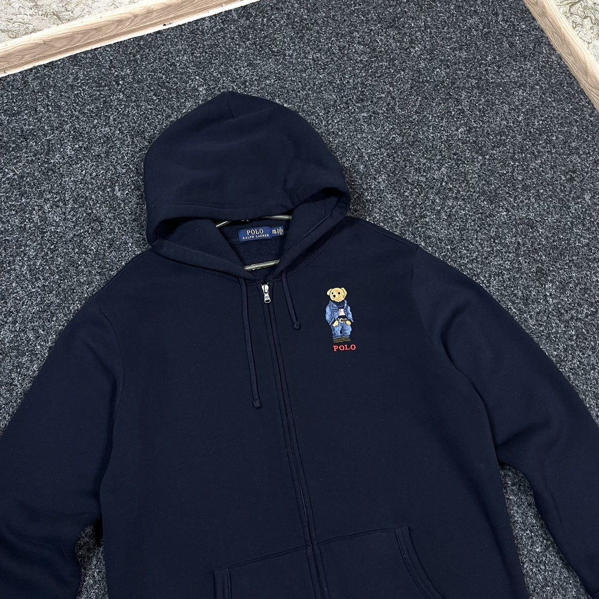 Polo Ralph Lauren Polo Ralph Lauren polo bear zip up hoodie Grailed
