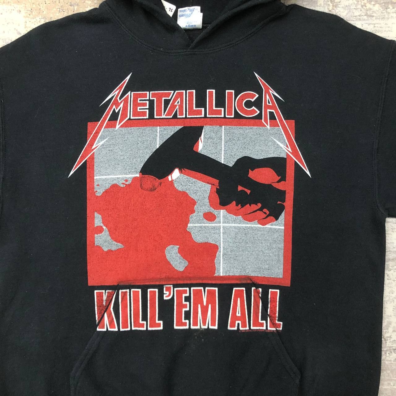 Band Tees × Gildan Y238 METALLICA TOUR COPRIGHT 1994 KILL 'EM ALL HOODIE Size US M / EU 48-50 / 2 - 3 Thumbnail