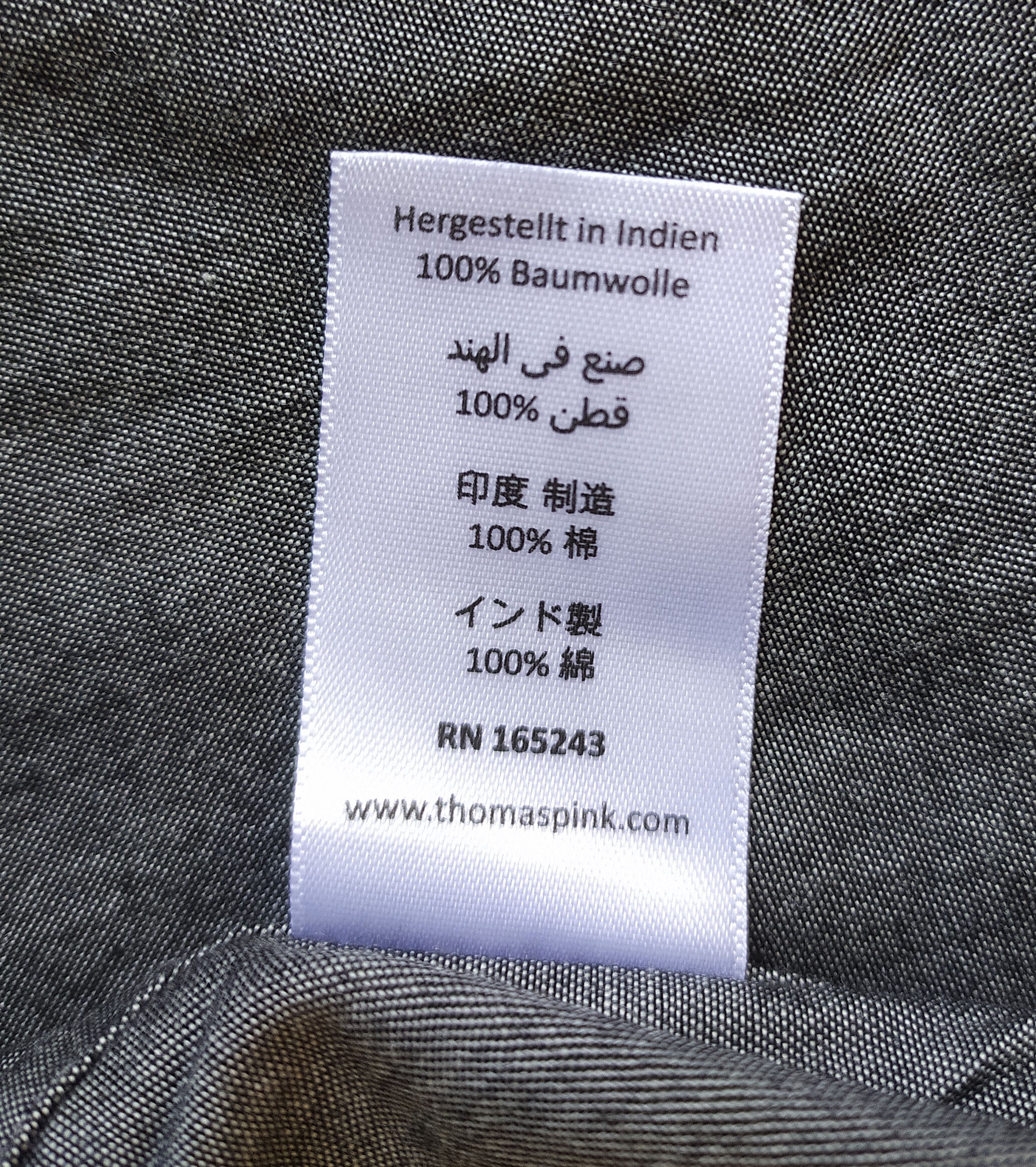 Thomas Pink Thomas Pink Formal Plain Shirt Free Shipping Worldwide T/116 Size US S / EU 44-46 / 1 - 5 Thumbnail