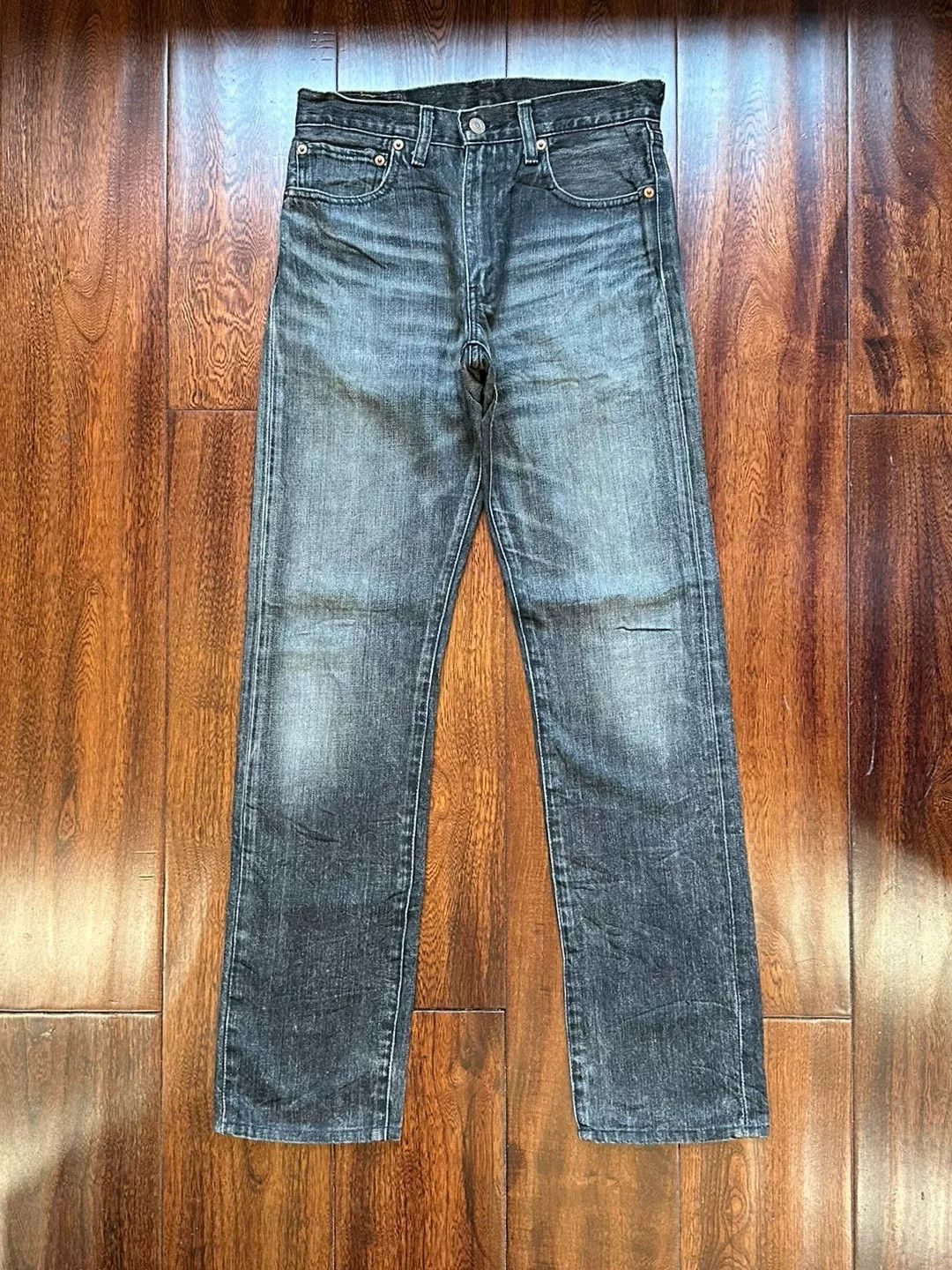 Vintage Vintage Levi's 505 Black Japan Made Size 29" - 1 Thumbnail