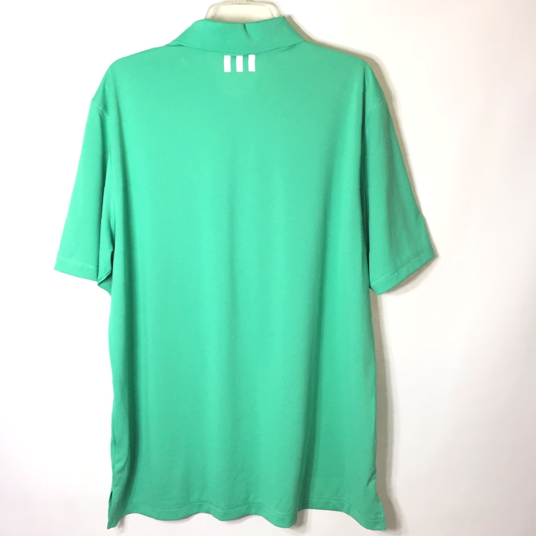 Adidas Adidas Polo Shirt Mens XL Green Short Sleeve Puremotion Polo Shirt Size US XL / EU 56 / 4 - 7 Thumbnail