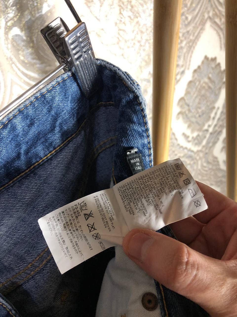Dsquared2 × Vintage VERY RARE DSQUARED2 DENIM JEANS ITALIAN DESIGNER LUXURY Y2K Size US 32 / EU 48 - 7 Thumbnail