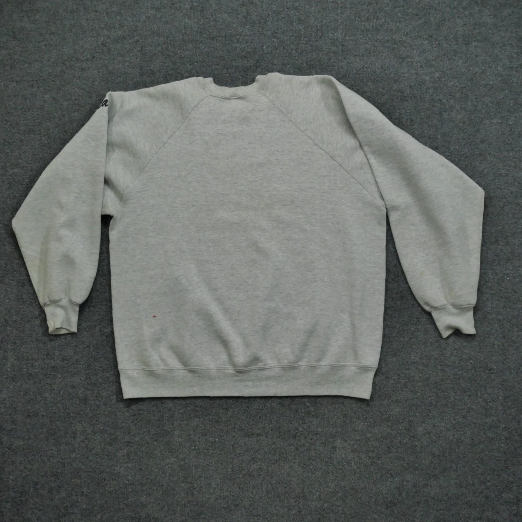 Jerzees VINTAGE Jerzees Sweatshirt Mens 2XL Grey Pullover Crew Neck High School 90s Spartans Size US XXL / EU 58 / 5 - 6 Thumbnail
