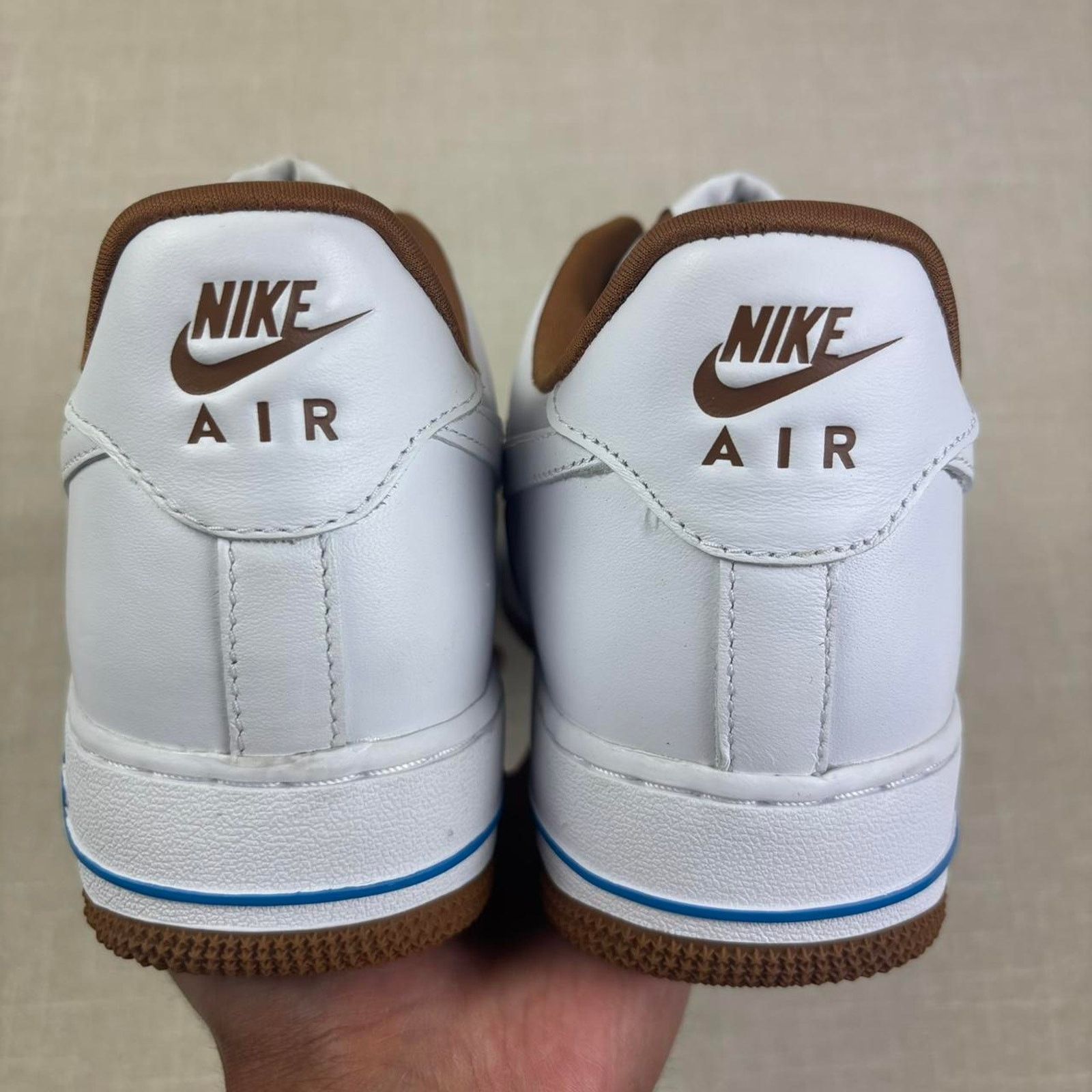 Nike 2024 Nike Air Force 1 Low '07 “White Light British Tan” 9M Size US 9 / EU 42 - 6 Thumbnail